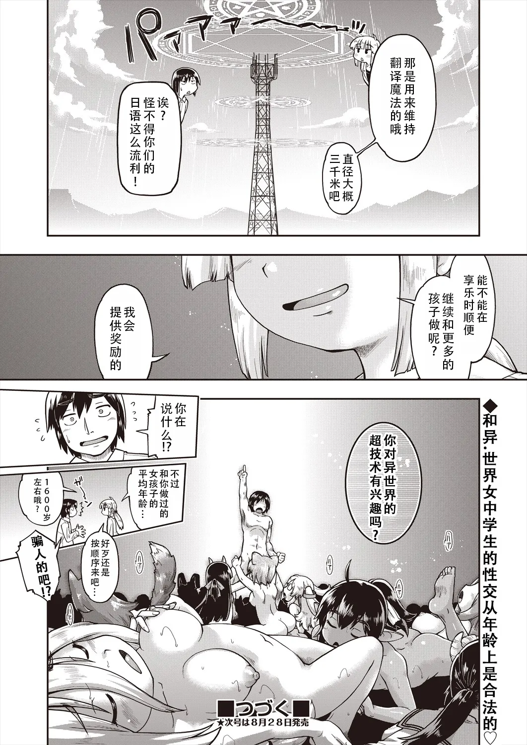 Isekai ni tenii shitara soko wa ishu-zoku JC haremu deshita! Ch. 2 | 转移到异世界后建起了异种族JC后宫！2 - Page 25