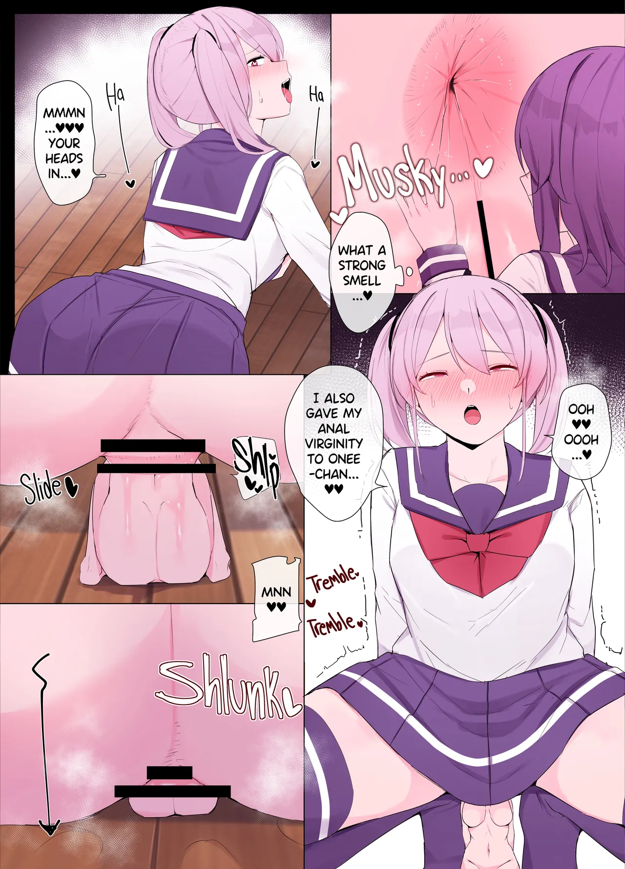 Imouto ni Shihai Sareru Ane | Decadent page 19 original parody - yuri females only hentai manga - read online free