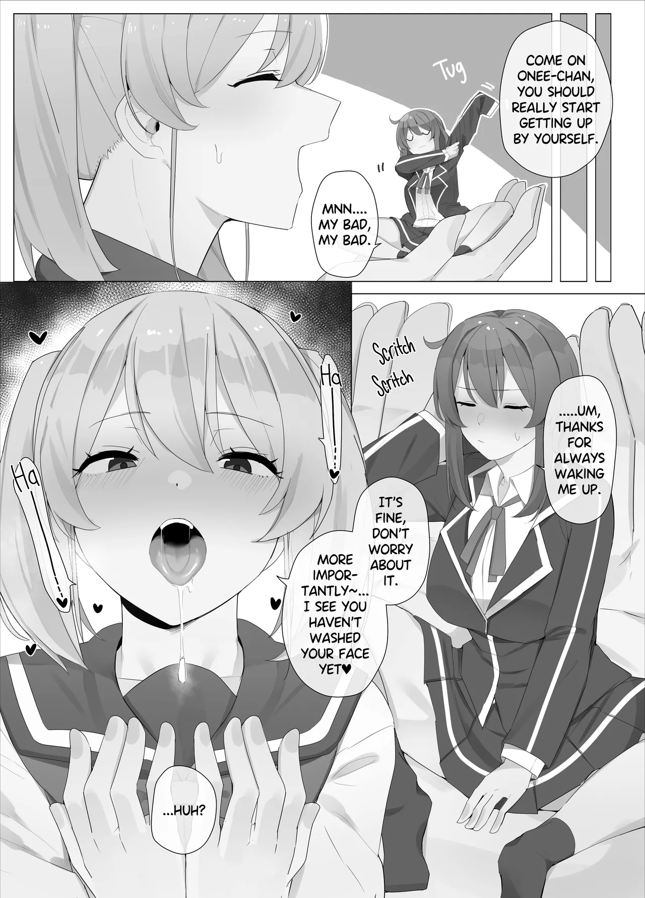 Imouto ni Shihai Sareru Ane | Decadent page 26 original parody - yuri females only hentai manga - read online free