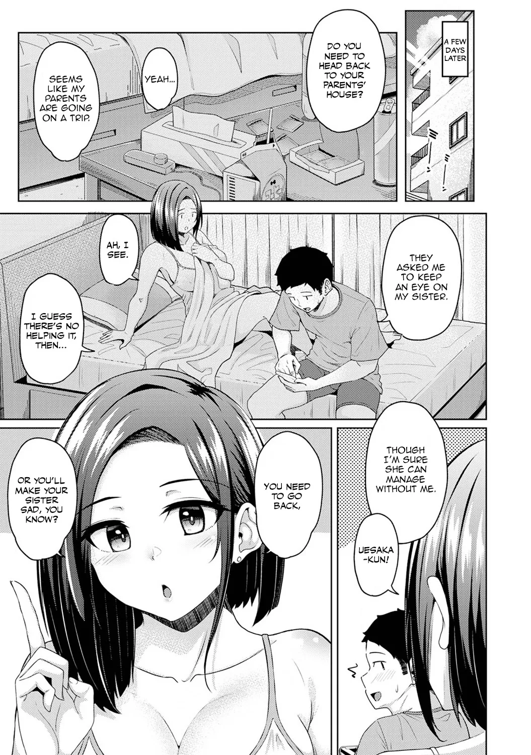 Asa Okitara Imouto ga Hadaka Apron Sugata datta node Hamete Mita | I Woke Up to my Naked Apron Sister and Tried Fucking Her Ch. 1-16 page 314 - squirting sweating hentai manga - read online free
