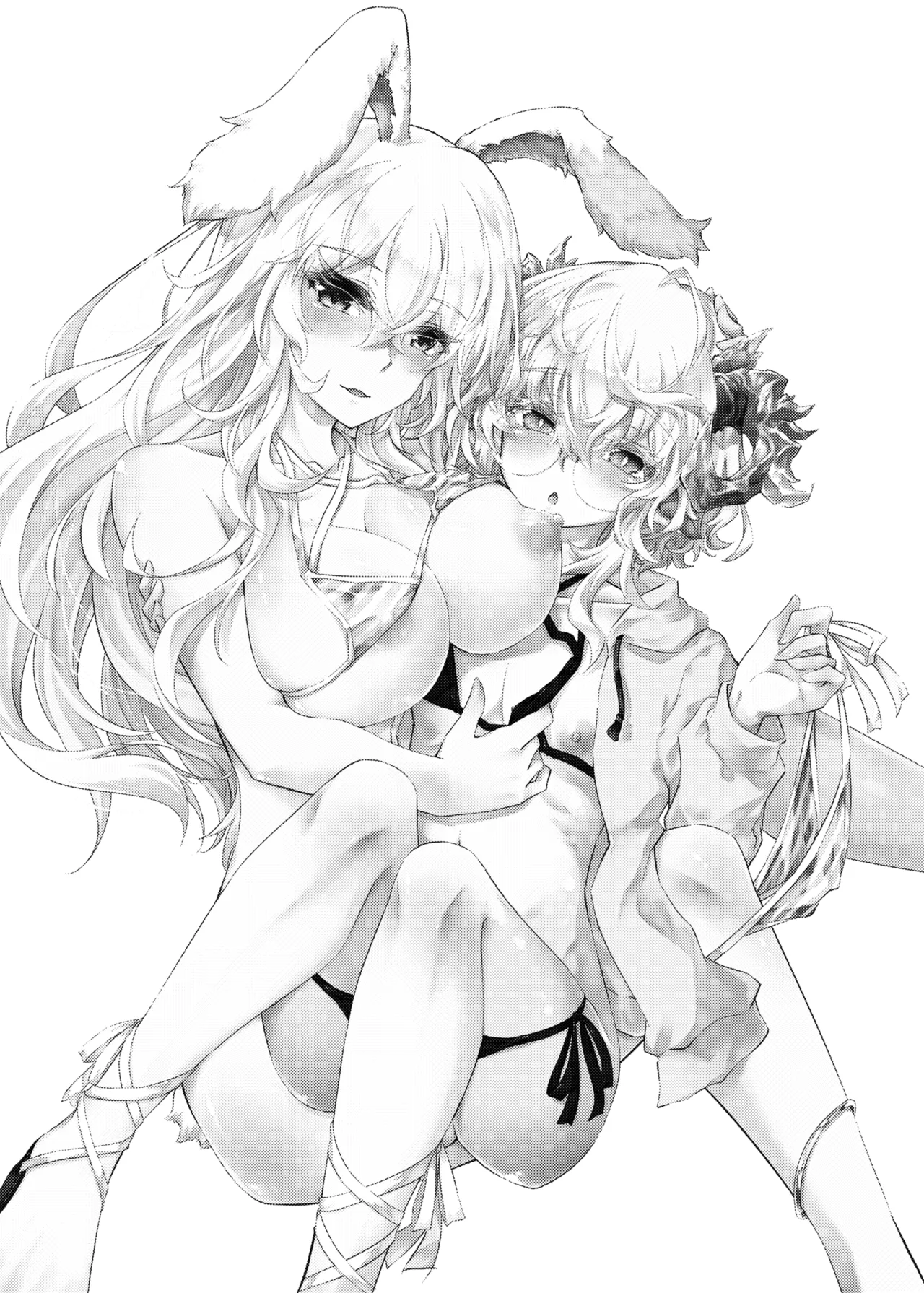 Page 2 of VR mo Real mo TS Mesu ni Narimashita. 3 ~♀→♂ TS Shita Otoko no Musume wo Soete~