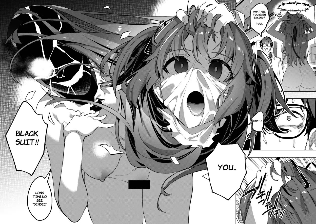 Yuuwaku de Schale Sensei o Yowaraseru Sakusen Blue Archive TSF doujinshi | The Strategy to Weaken Schale Sensei with Temptation page 34 featuring yuuka hayase blue archive parody - glasses schoolgirl uniform hentai manga - read online free