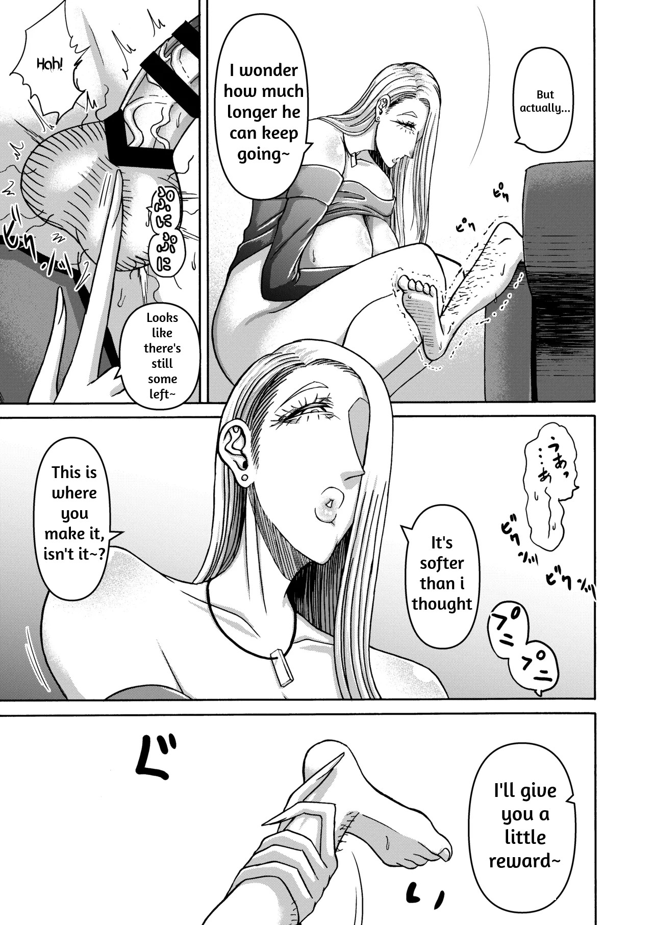 I Was Working Hard, Then This Ridiculously Huge Gal Showed Up 2 page 36 original parody - big breasts big lips hentai manga - read online free