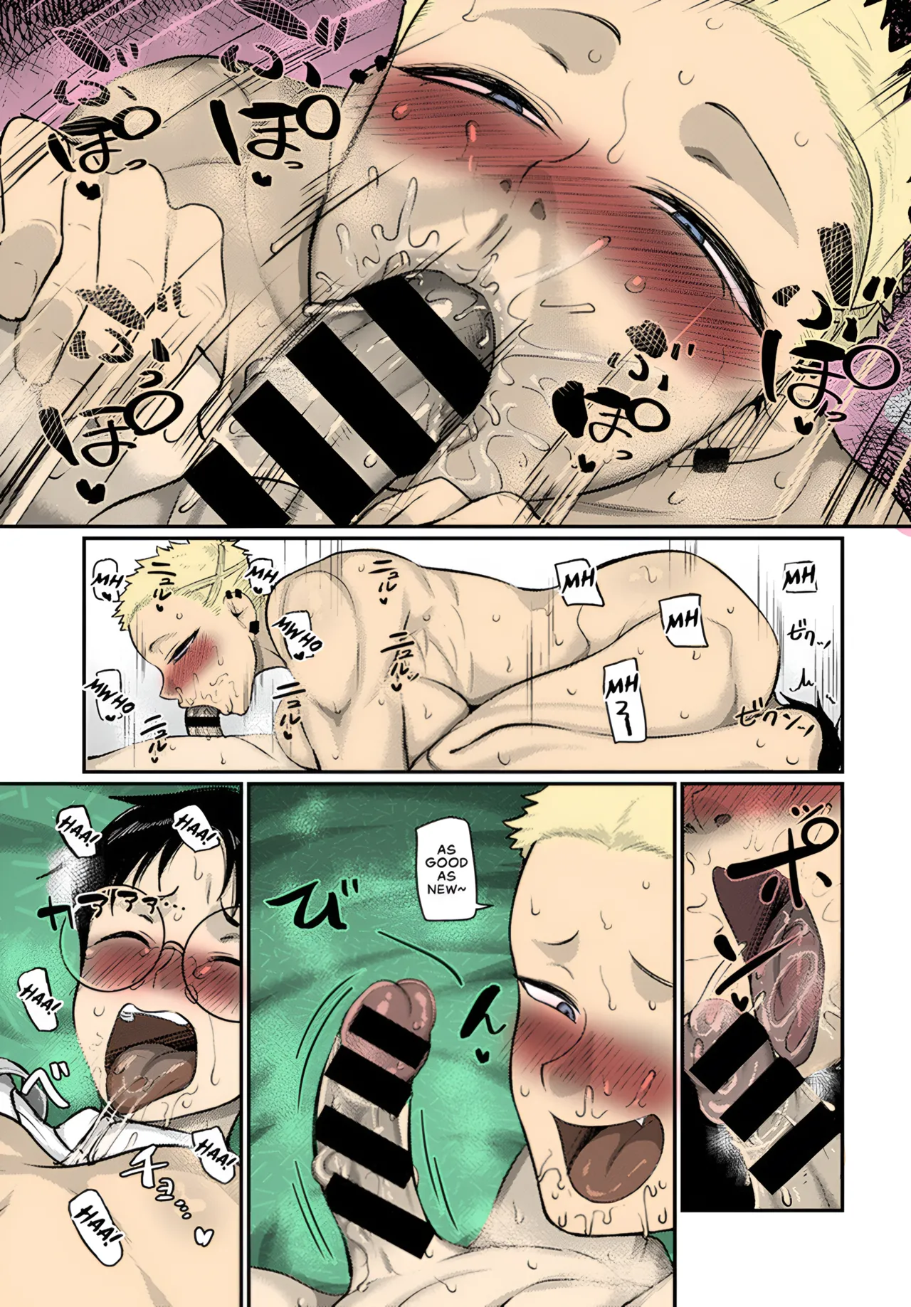 Aragae! Kinnikujyo no Mount position!! | Resist! A Muscular Woman's Mount Position!! page 17 - sweating big breasts hentai manga - read online free