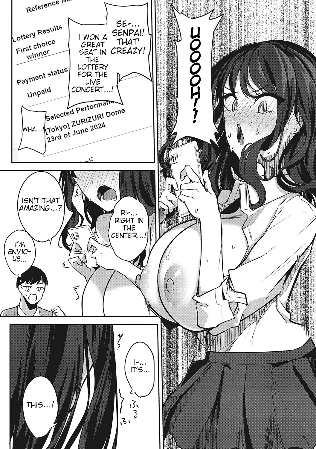 Oshi no Koto o Omou dake de | Just Thinking About My Idol page 16 - big breasts unusual pupils hentai manga - read online free