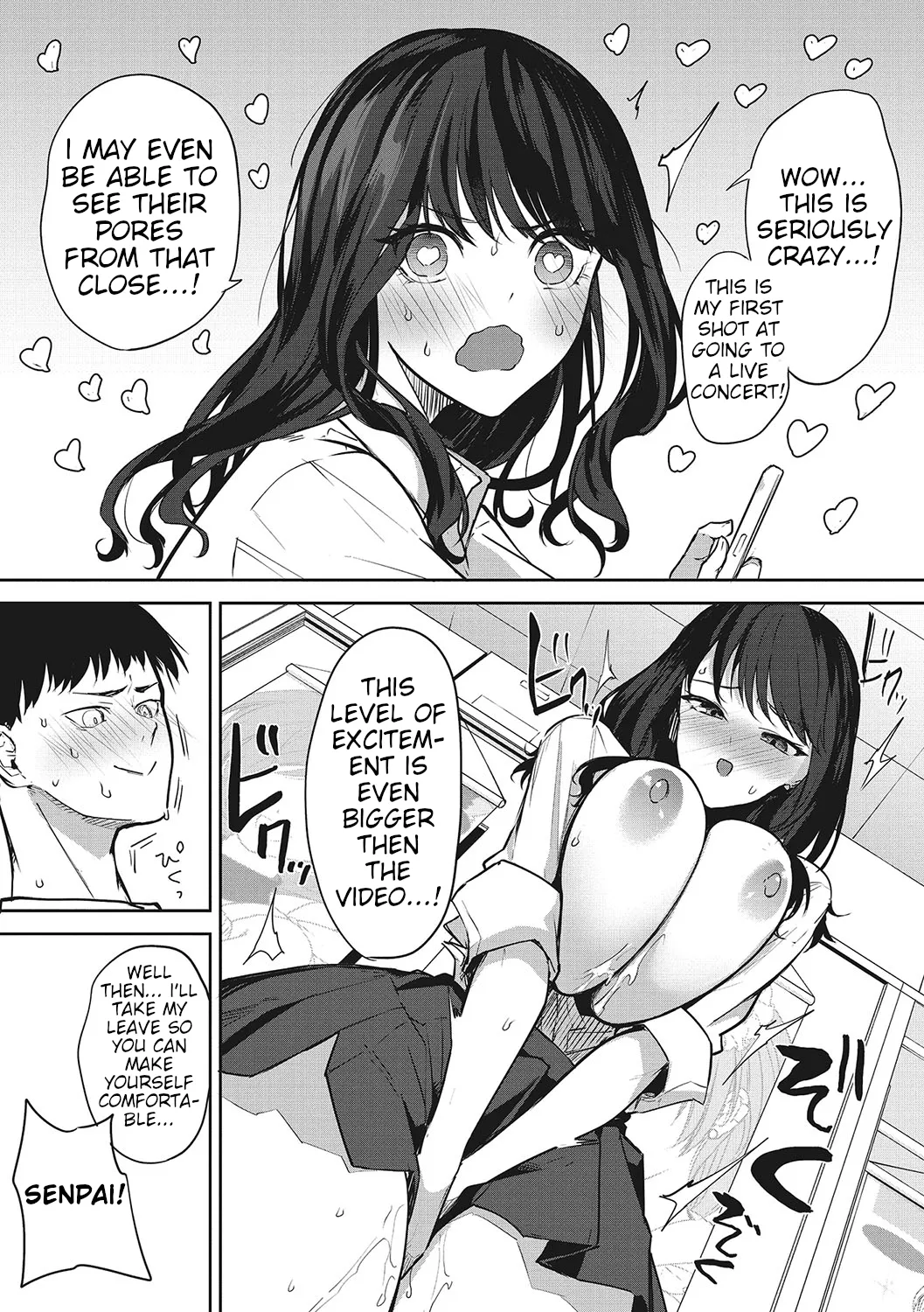 Oshi no Koto o Omou dake de | Just Thinking About My Idol page 17 - big breasts unusual pupils hentai manga - read online free