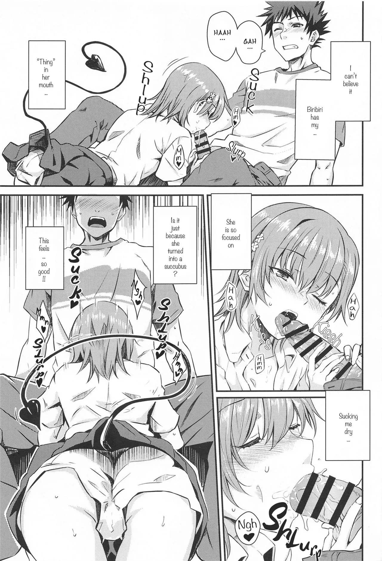 Miko x Succu page 14 featuring touma kamijou toaru project parody - schoolgirl uniform nakadashi hentai manga - read online free