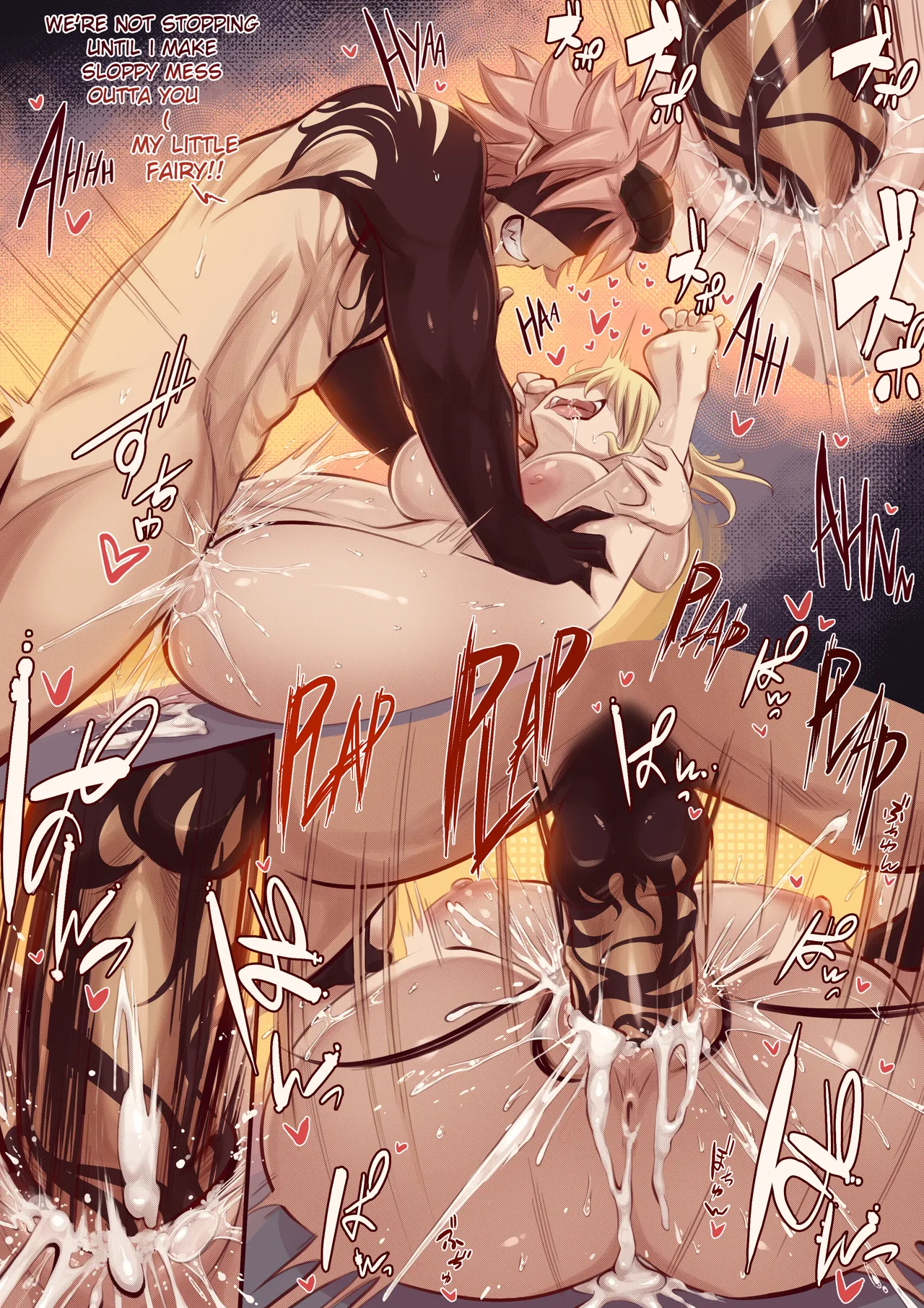 Dangerous Dance page 16 featuring lucy heartfilia fairy tail parody - kissing big breasts hentai manga - read online free