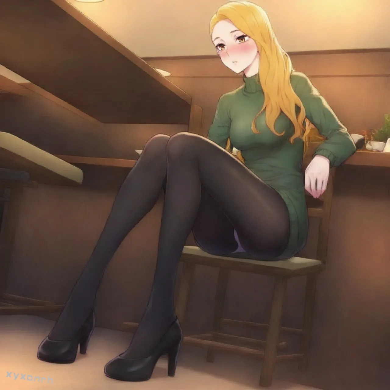 cute sophie webtoon 漂亮干姐姐 page 27 - ai generated hentai manga - read online free