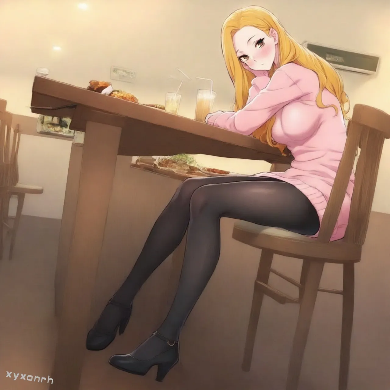 cute sophie webtoon 漂亮干姐姐 page 29 - ai generated hentai manga - read online free