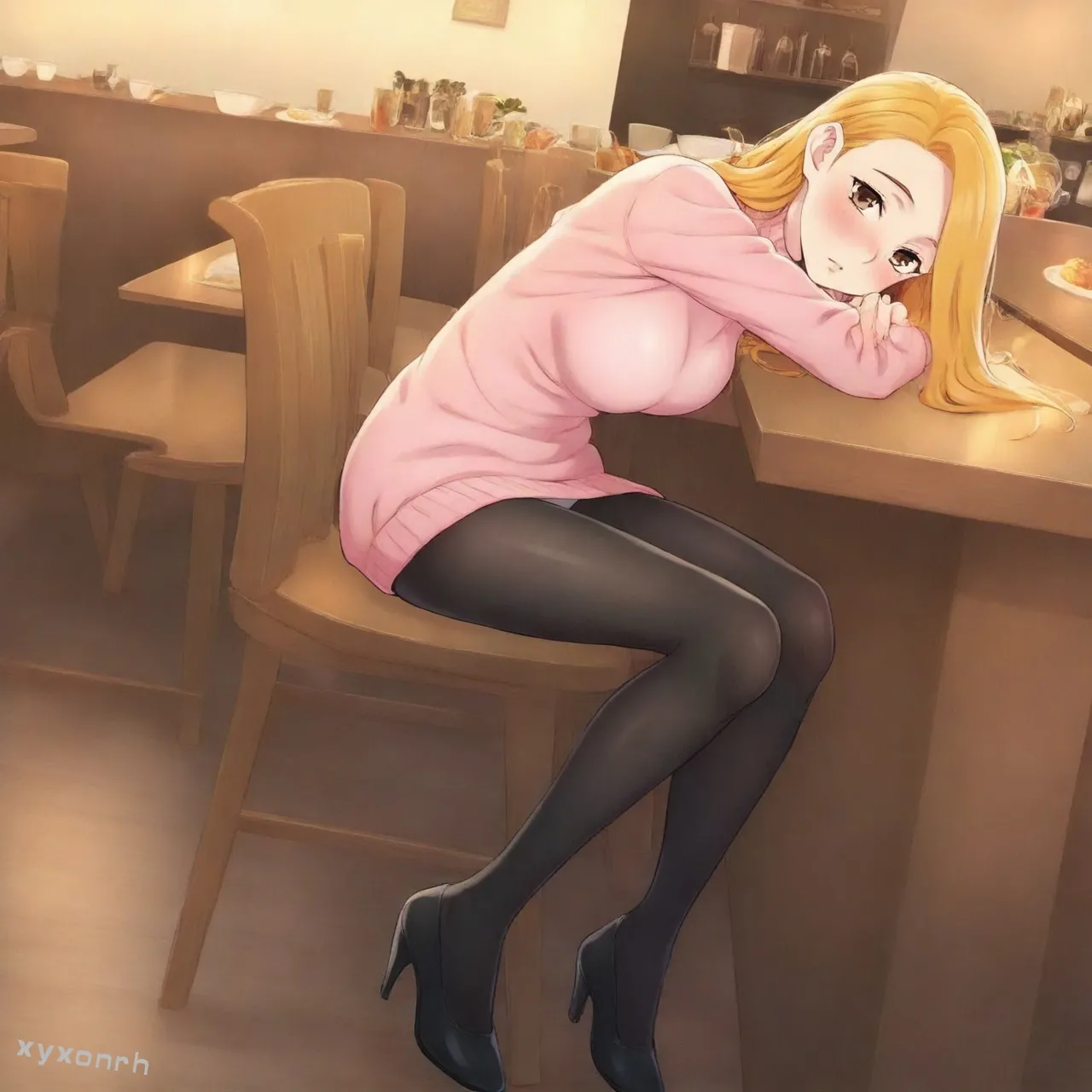 cute sophie webtoon 漂亮干姐姐 page 31 - ai generated hentai manga - read online free