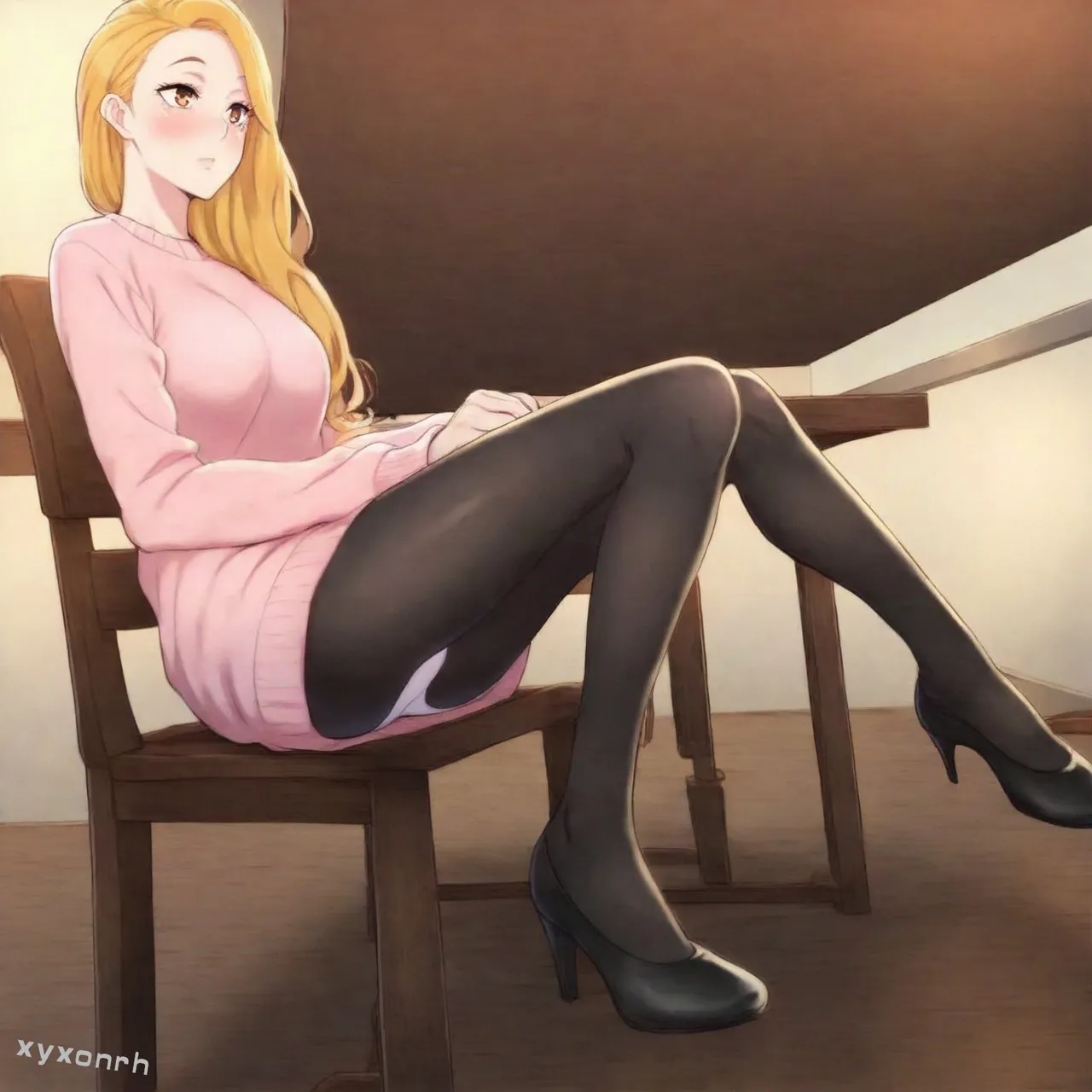 cute sophie webtoon 漂亮干姐姐 page 37 - ai generated hentai manga - read online free