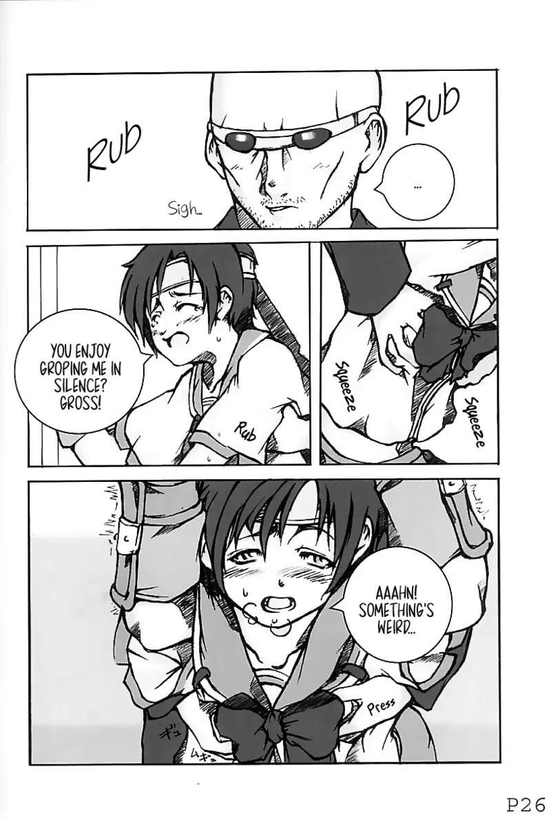 Festa. page 27 featuring don corneo final fantasy vii parody - big breasts masturbation hentai manga - read online free