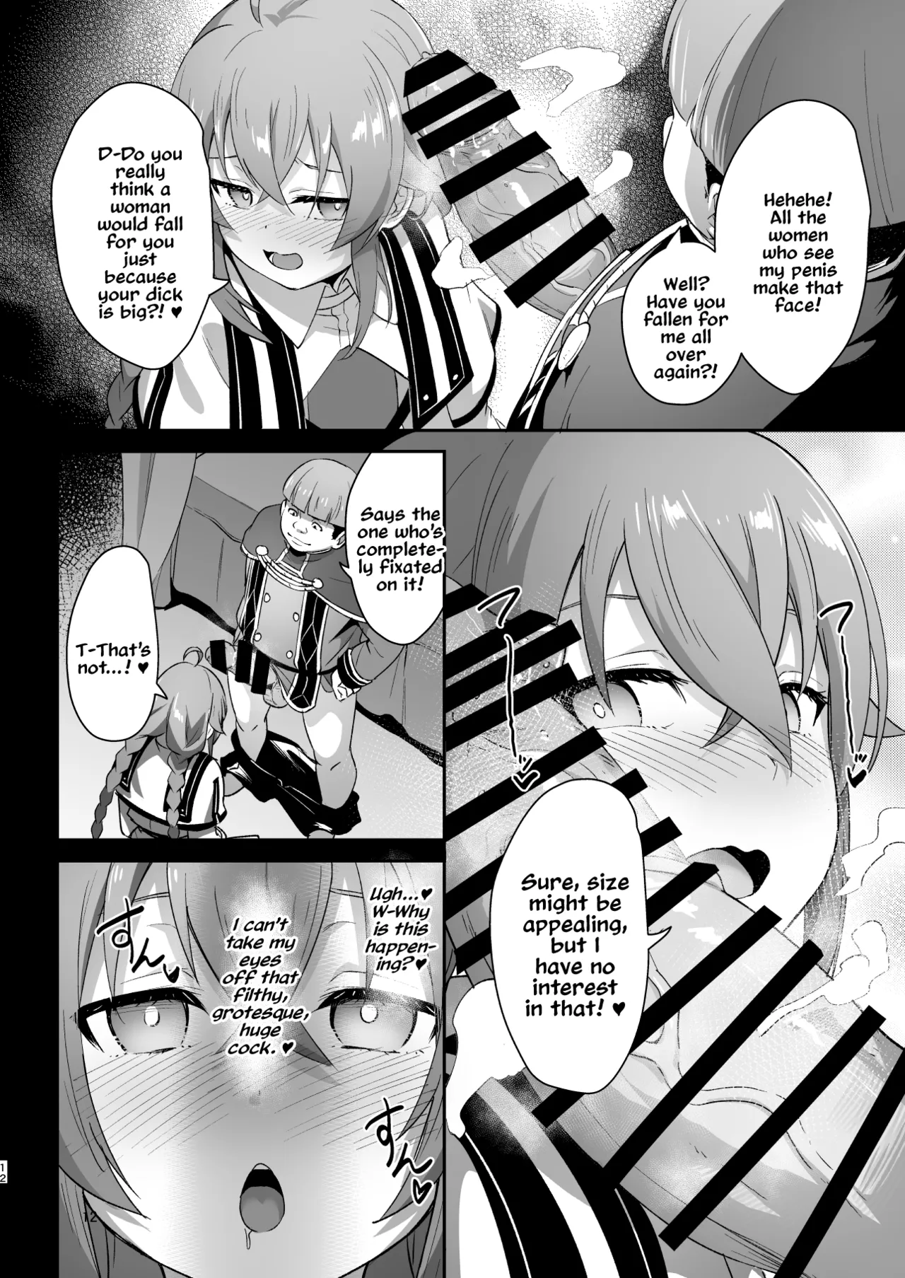 BAD END HEAVEN 5 page 11 featuring roxy migurdia mushoku tensei parody - sole female big penis hentai manga - read online free