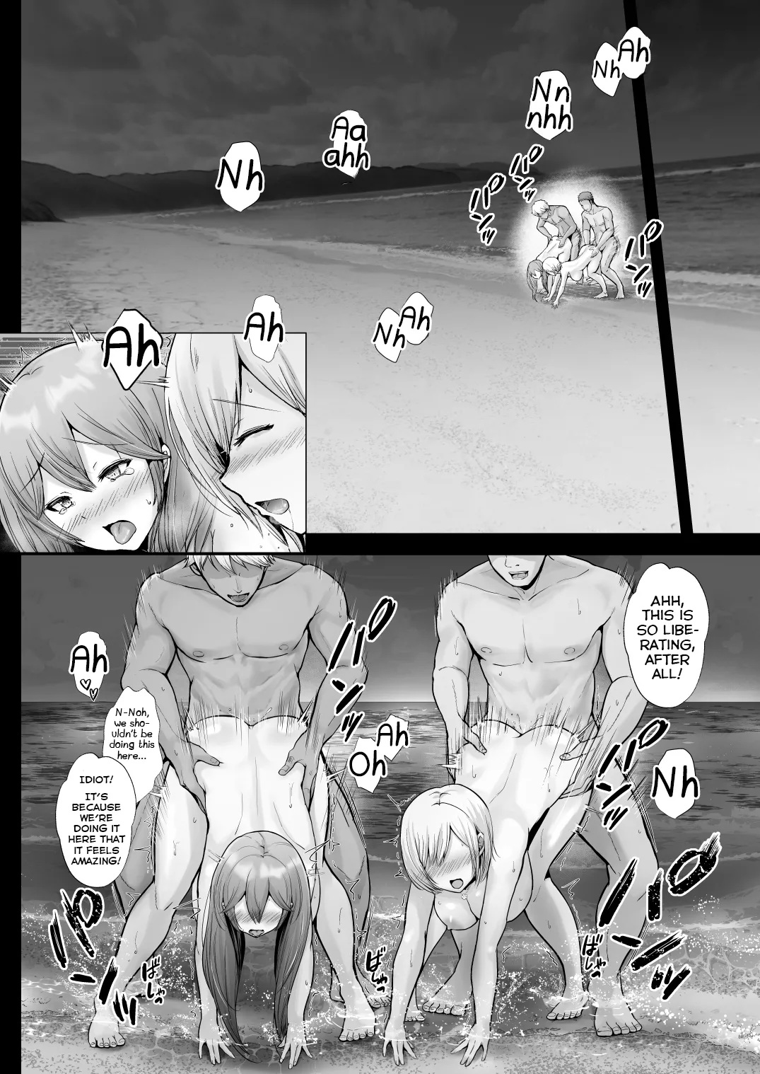 Soshite Kyou mo Moteasobareru 2 page 54 original parody - kissing big breasts hentai manga - read online free