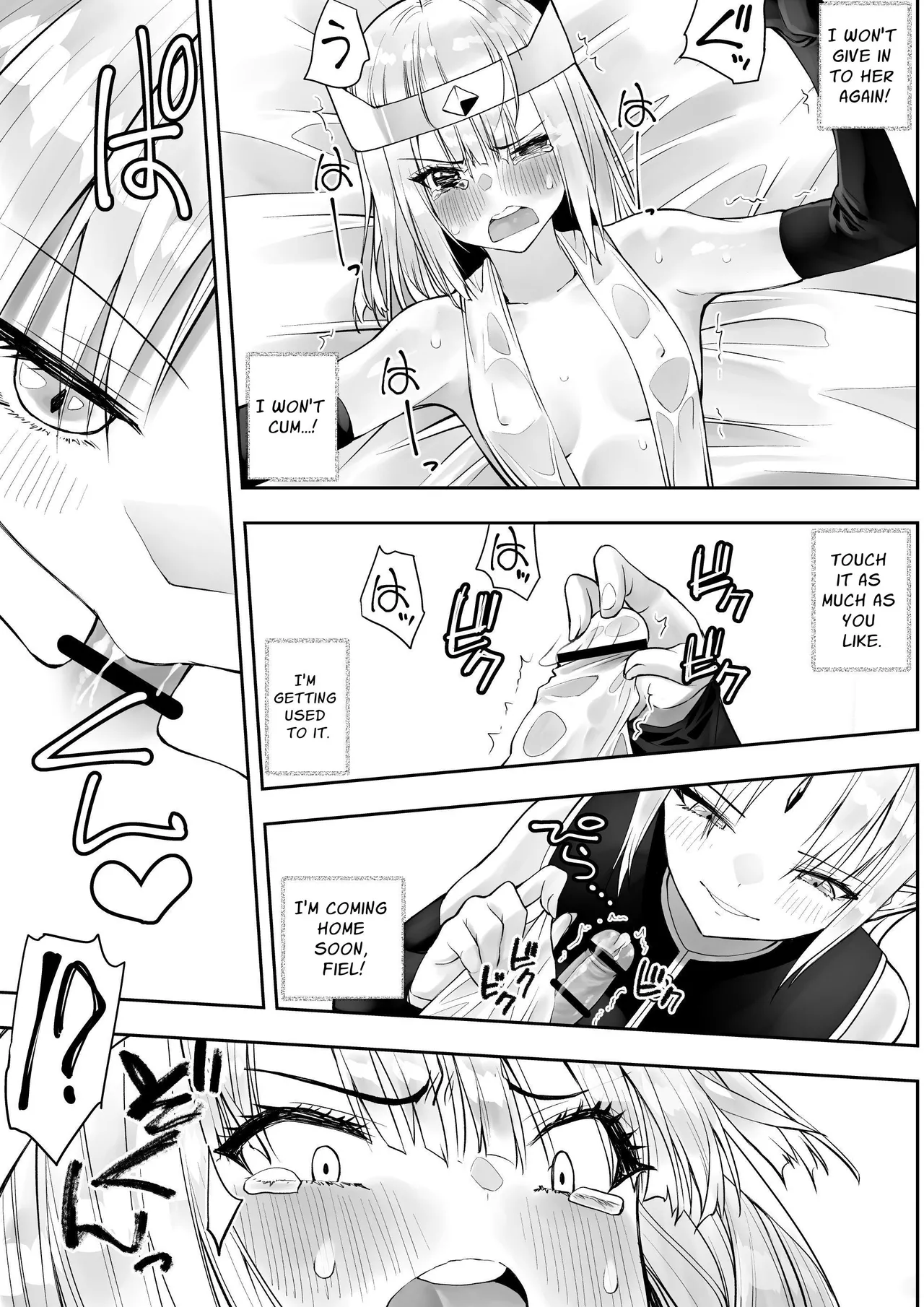 Yuusha nafurita no bouken | Dickchick Hero's Adventure page 38 original parody - futanari elf hentai manga - read online free