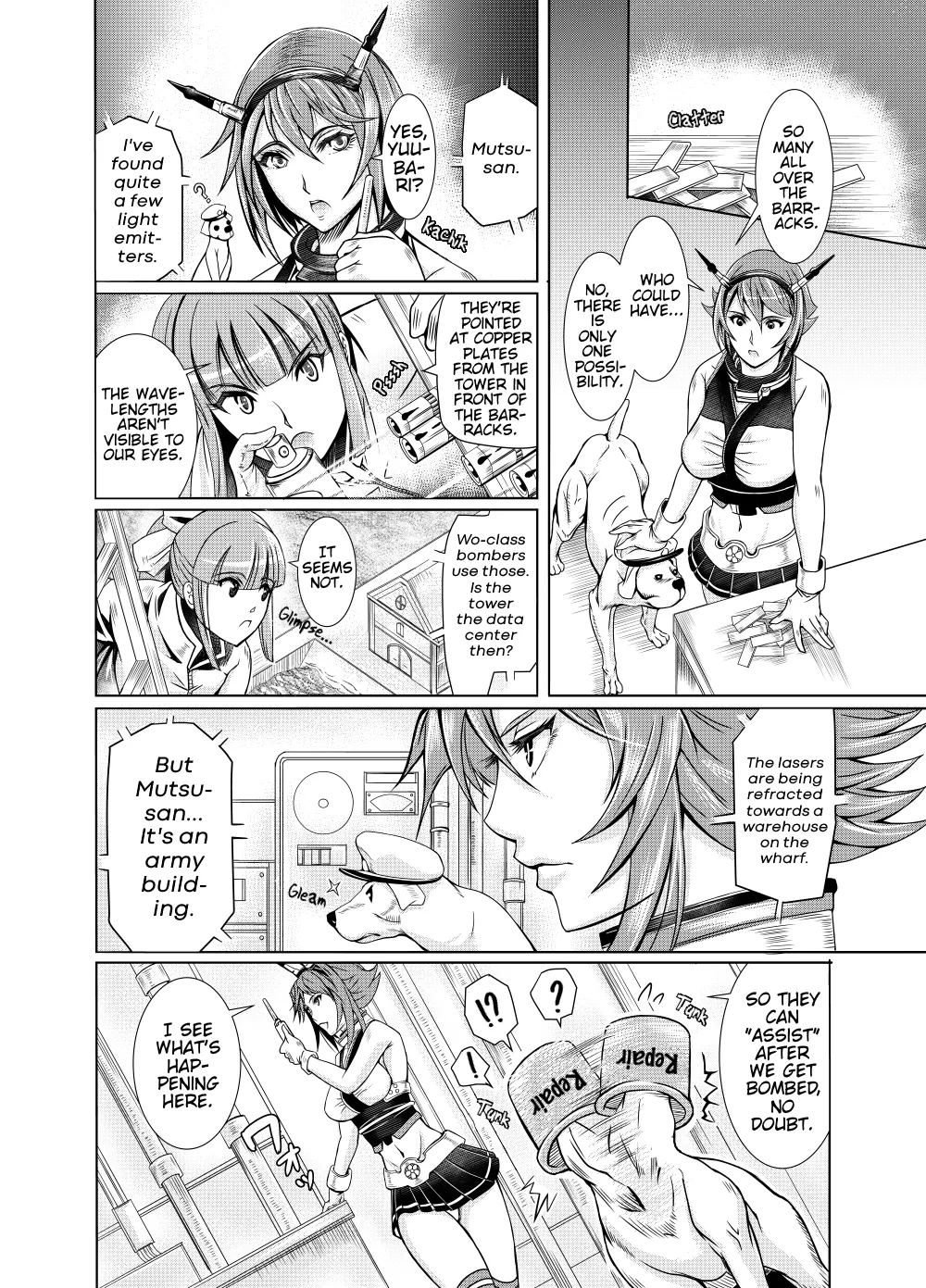 [LUCRETiA (Hiichan)] Ken-Jyuu Dai Yon Kan Ware, Gouchin seri--!! (Kantai Collection -KanColle-) [English] [EHCOVE] [Digital] page 12 featuring mutsu kantai collection parody - sole female sole male hentai manga - read online free