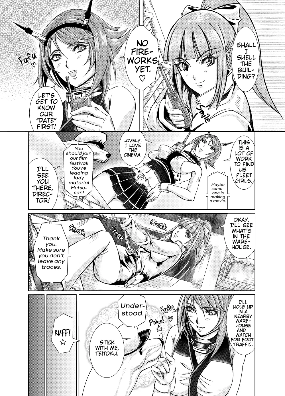 [LUCRETiA (Hiichan)] Ken-Jyuu Dai Yon Kan Ware, Gouchin seri--!! (Kantai Collection -KanColle-) [English] [EHCOVE] [Digital] page 13 featuring mutsu kantai collection parody - sole female sole male hentai manga - read online free