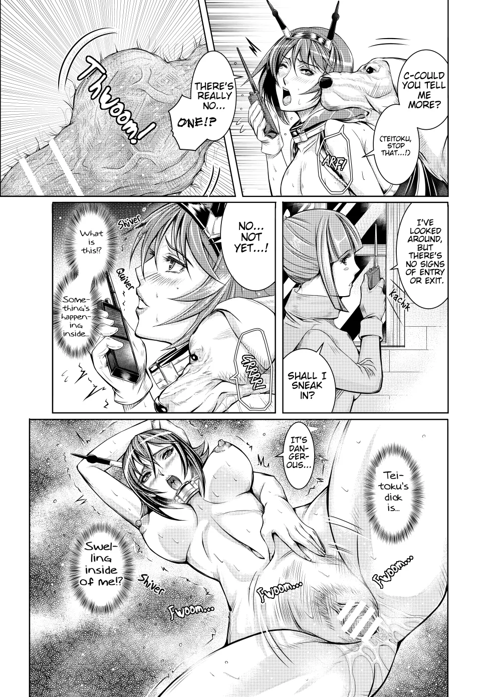 [LUCRETiA (Hiichan)] Ken-Jyuu Dai Yon Kan Ware, Gouchin seri--!! (Kantai Collection -KanColle-) [English] [EHCOVE] [Digital] page 31 featuring mutsu kantai collection parody - big breasts dog hentai manga - read online free