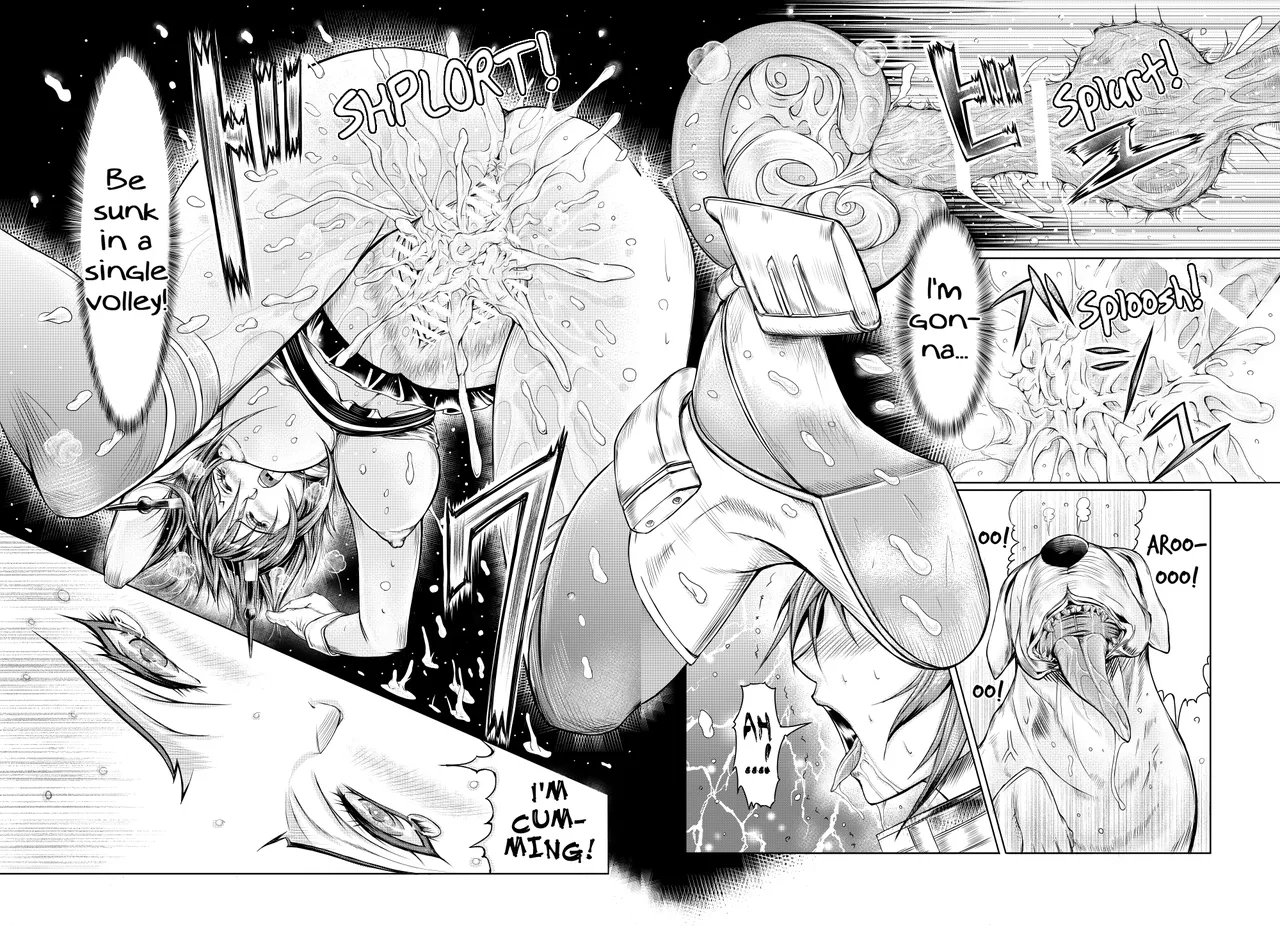 [LUCRETiA (Hiichan)] Ken-Jyuu Dai Yon Kan Ware, Gouchin seri--!! (Kantai Collection -KanColle-) [English] [EHCOVE] [Digital] page 38 featuring mutsu kantai collection parody - big breasts dog hentai manga - read online free