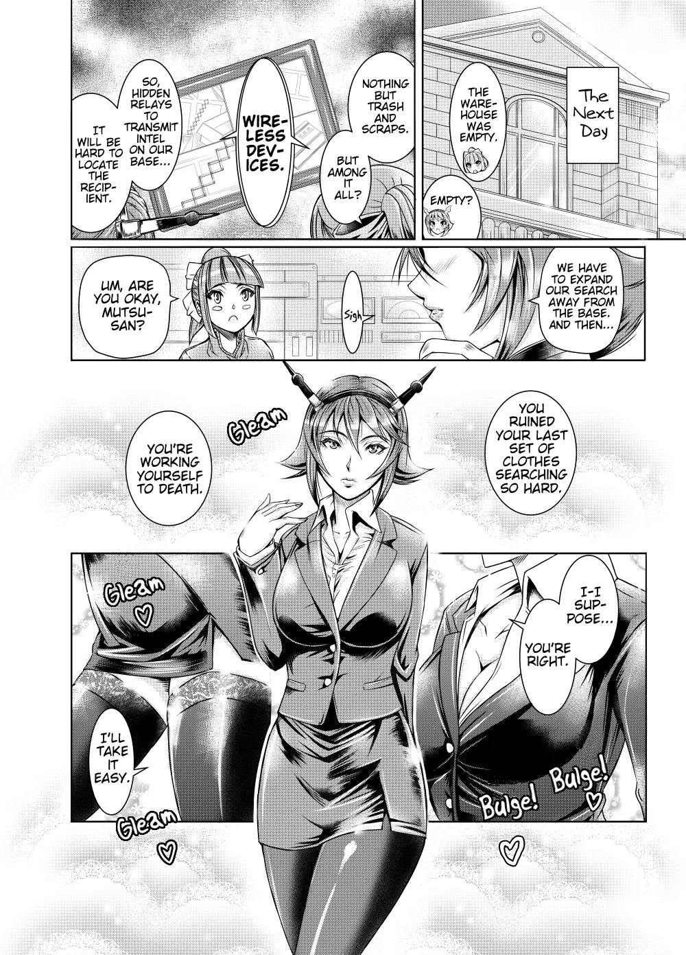 [LUCRETiA (Hiichan)] Ken-Jyuu Dai Yon Kan Ware, Gouchin seri--!! (Kantai Collection -KanColle-) [English] [EHCOVE] [Digital] page 43 featuring mutsu kantai collection parody - sole female sole male hentai manga - read online free