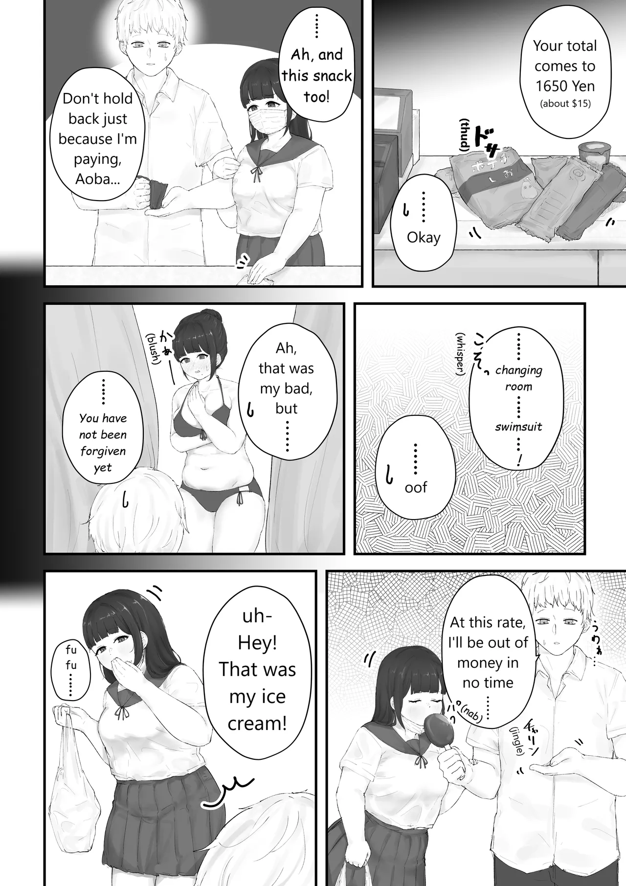 Aoba's Weight Gain page 11 original parody - bbw weight gain hentai manga - read online free