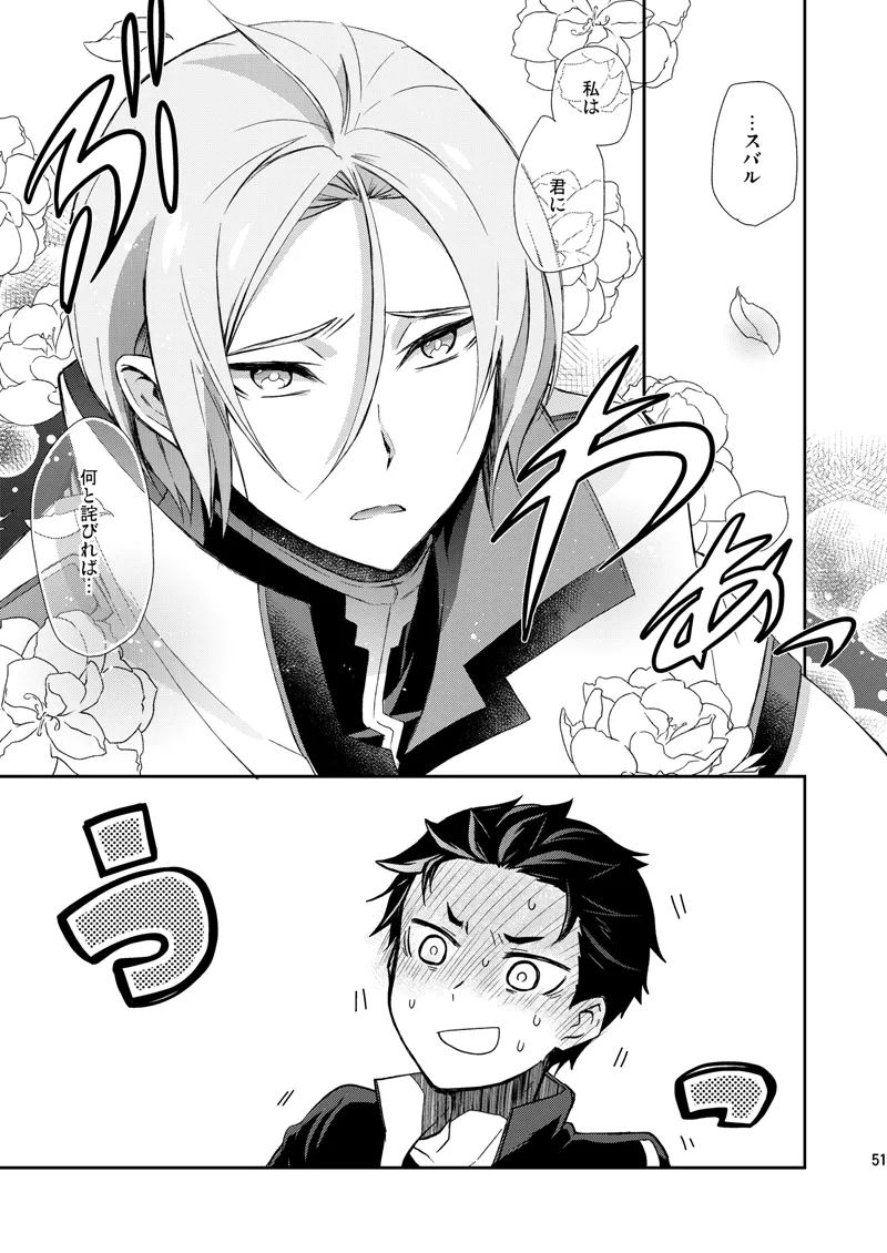 Ore, Hishojou to Gokai Saretemasu! page 48 featuring subaru natsuki re zero kara hajimeru isekai seikatsu parody - nakadashi anal hentai manga - read online free
