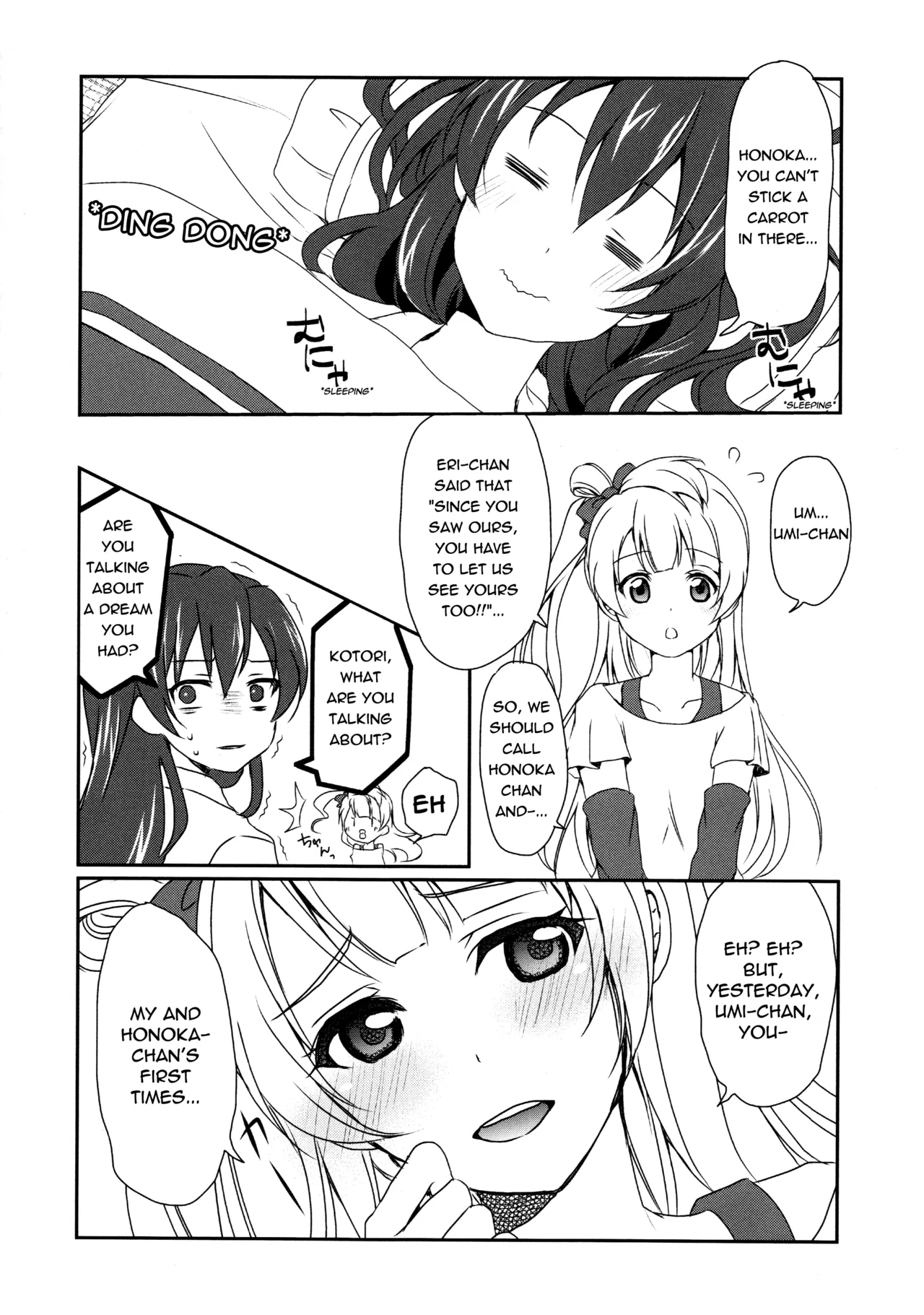 Mega μ'2Y page 9 featuring umi sonoda love live parody - yuri females only hentai manga - read online free