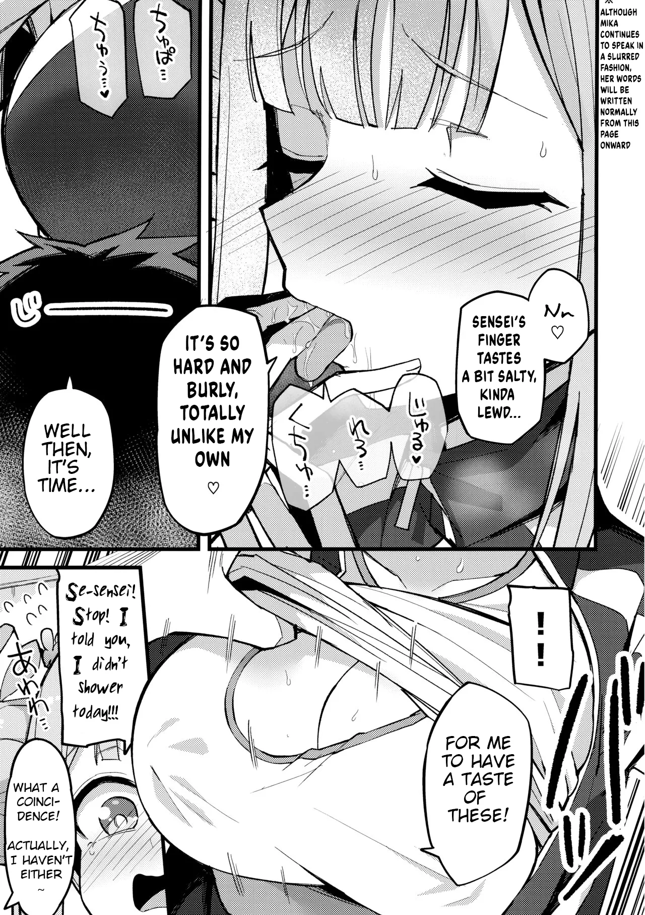 Mika, Koe Osaete | Mika, Keep it Down page 10 featuring sensei blue archive parody - sole female sole male hentai manga - read online free