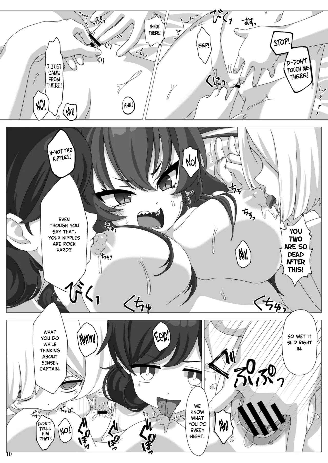 Rabu Love 3xxx3 page 11 featuring rabu komakaze blue archive parody - sole male group hentai manga - read online free