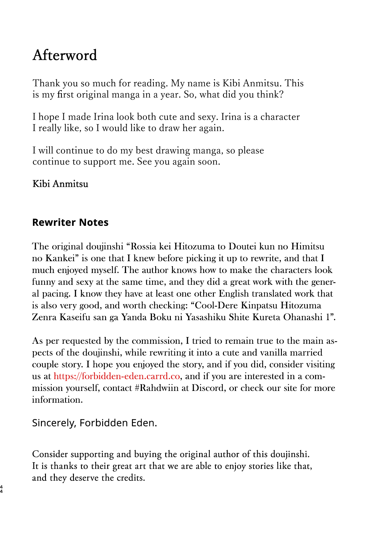 Rossia kei Hitozuma to Doutei kun no Himitsu no Kankei page 46 original parody - sole female sole male hentai manga - read online free