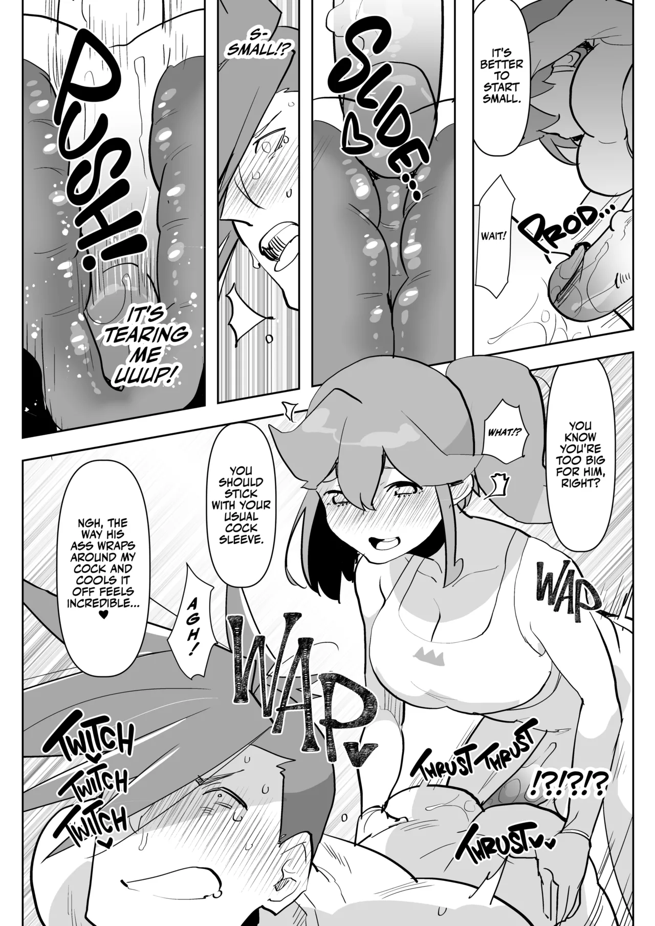 Futanari x Otoko no Hon | Futa Extinguisher page 13 featuring galo thymos promare parody - futanari big breasts hentai manga - read online free