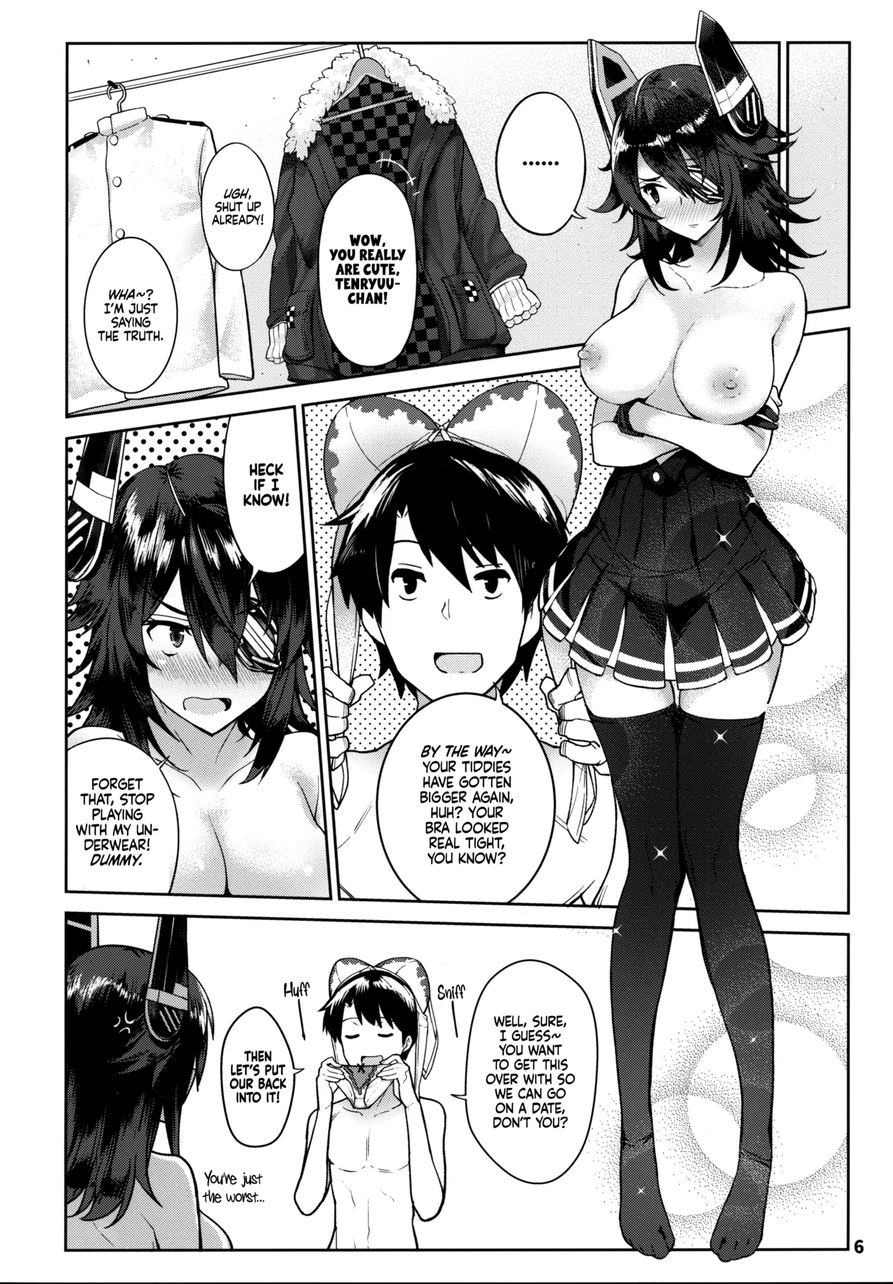 Kawaii Tenryuu-chan wa Boku no Iinari❤︎ - Page 6
