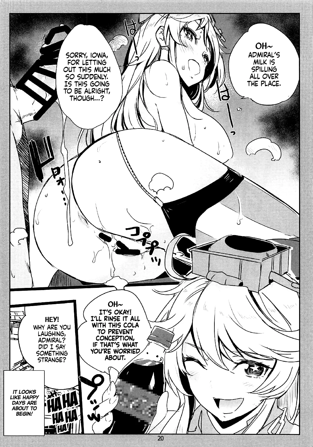 SHAKE IT OFF page 19 featuring teitoku kantai collection parody - big breasts garter belt hentai manga - read online free