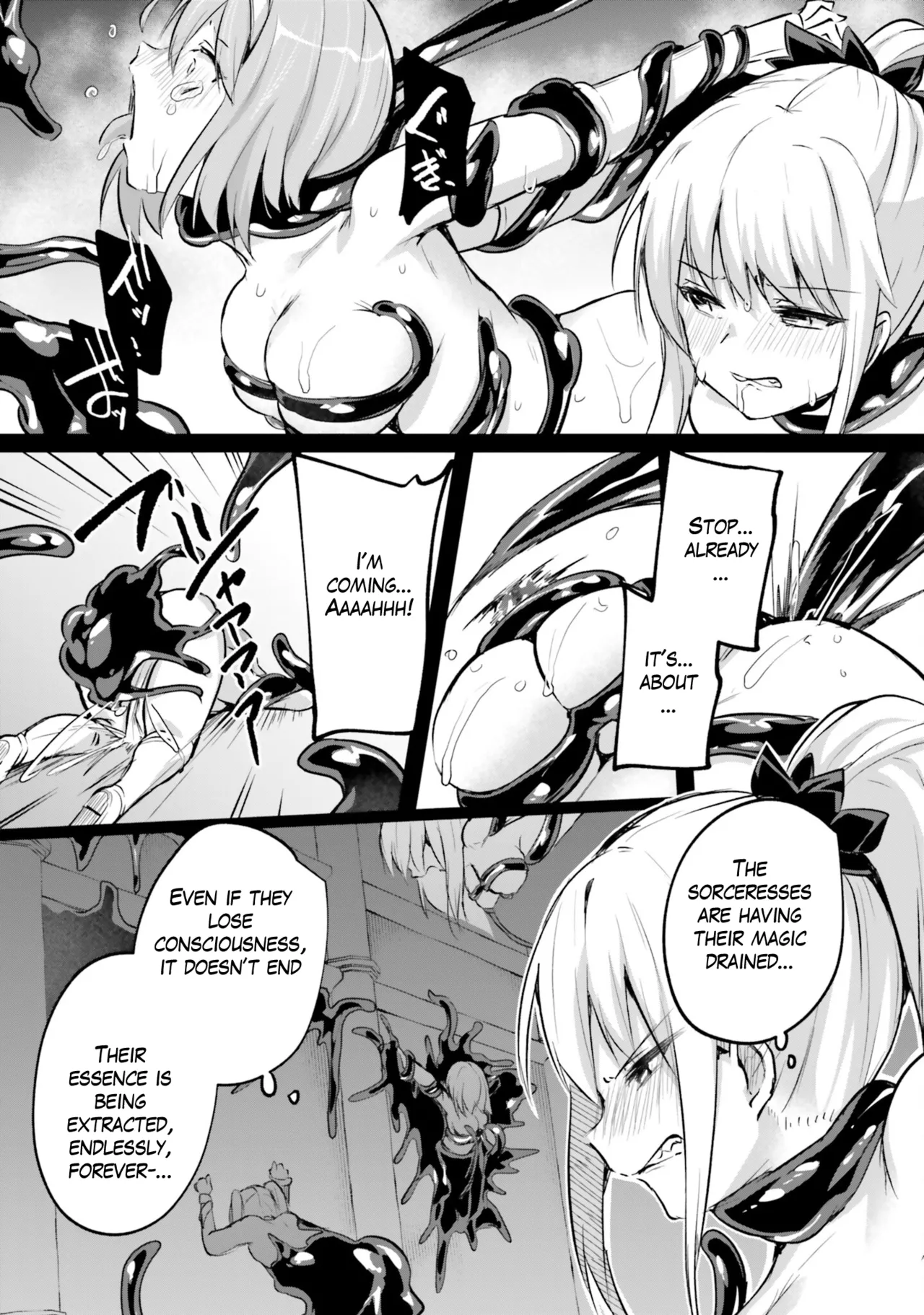Inside the Tentacle Cave Vol. 5 page 19 - rough translation tentacles hentai manga - read online free