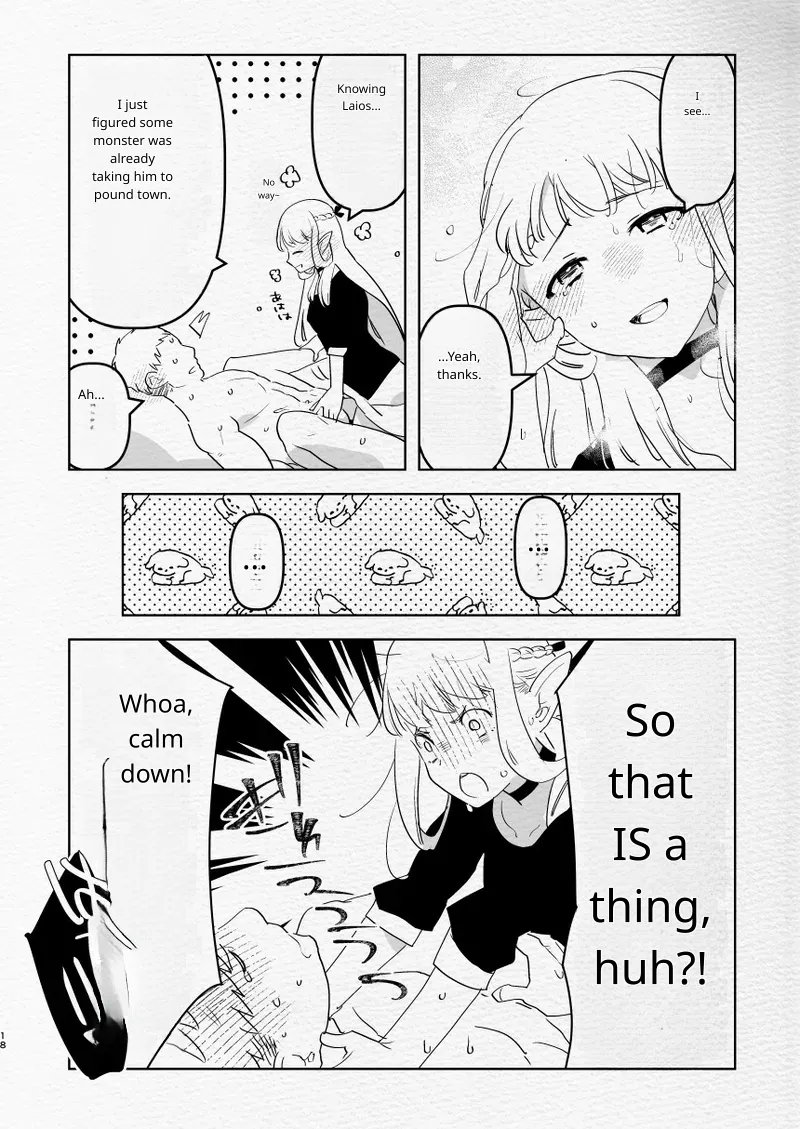 Futa x Otoko no Ero Hon. page 17 featuring laios thorden dungeon meshi parody - sole male big penis hentai manga - read online free