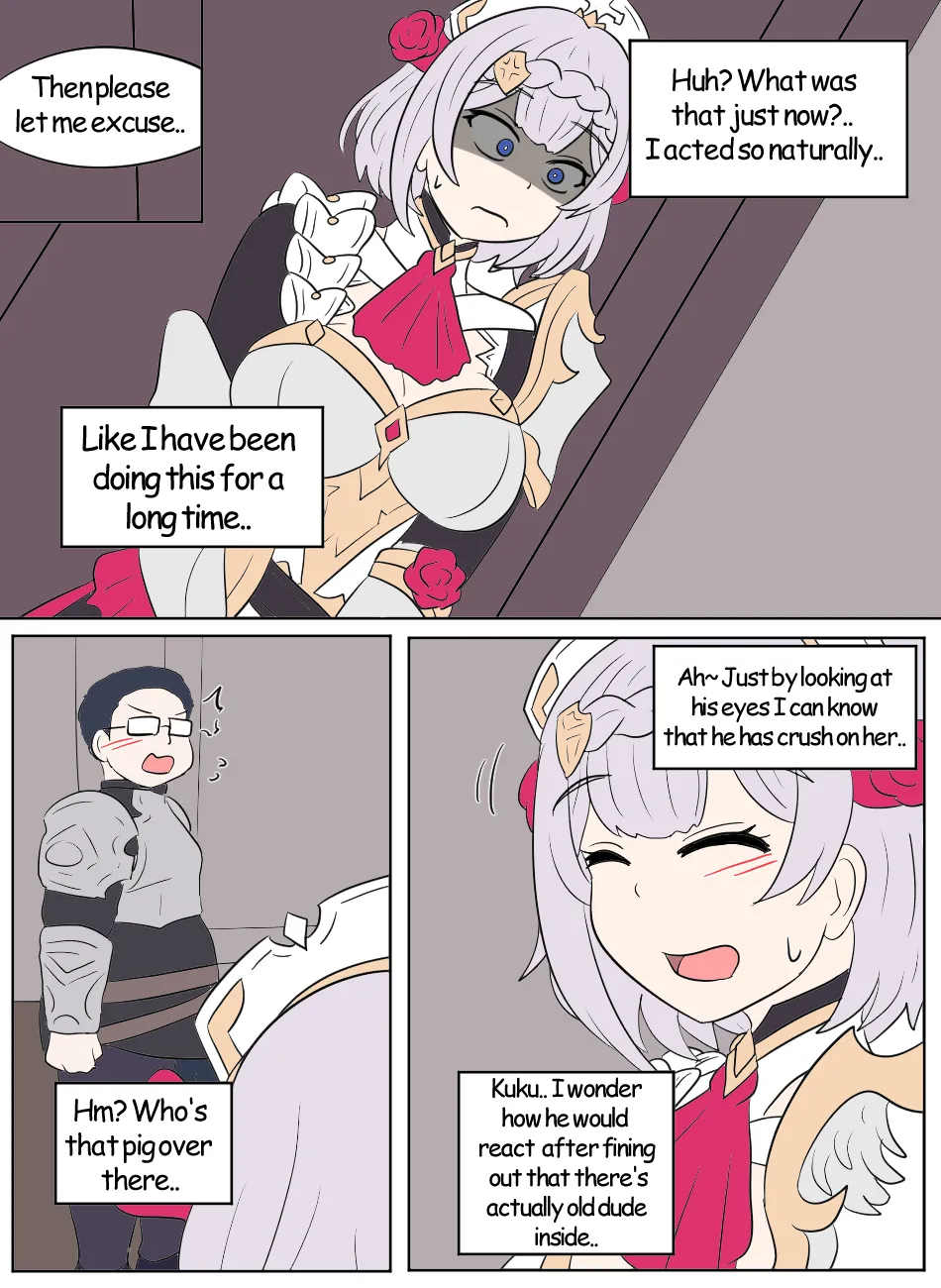 Genshin TSF: Swap-toss page 15 featuring noelle genshin impact parody - body swap full color hentai manga - read online free