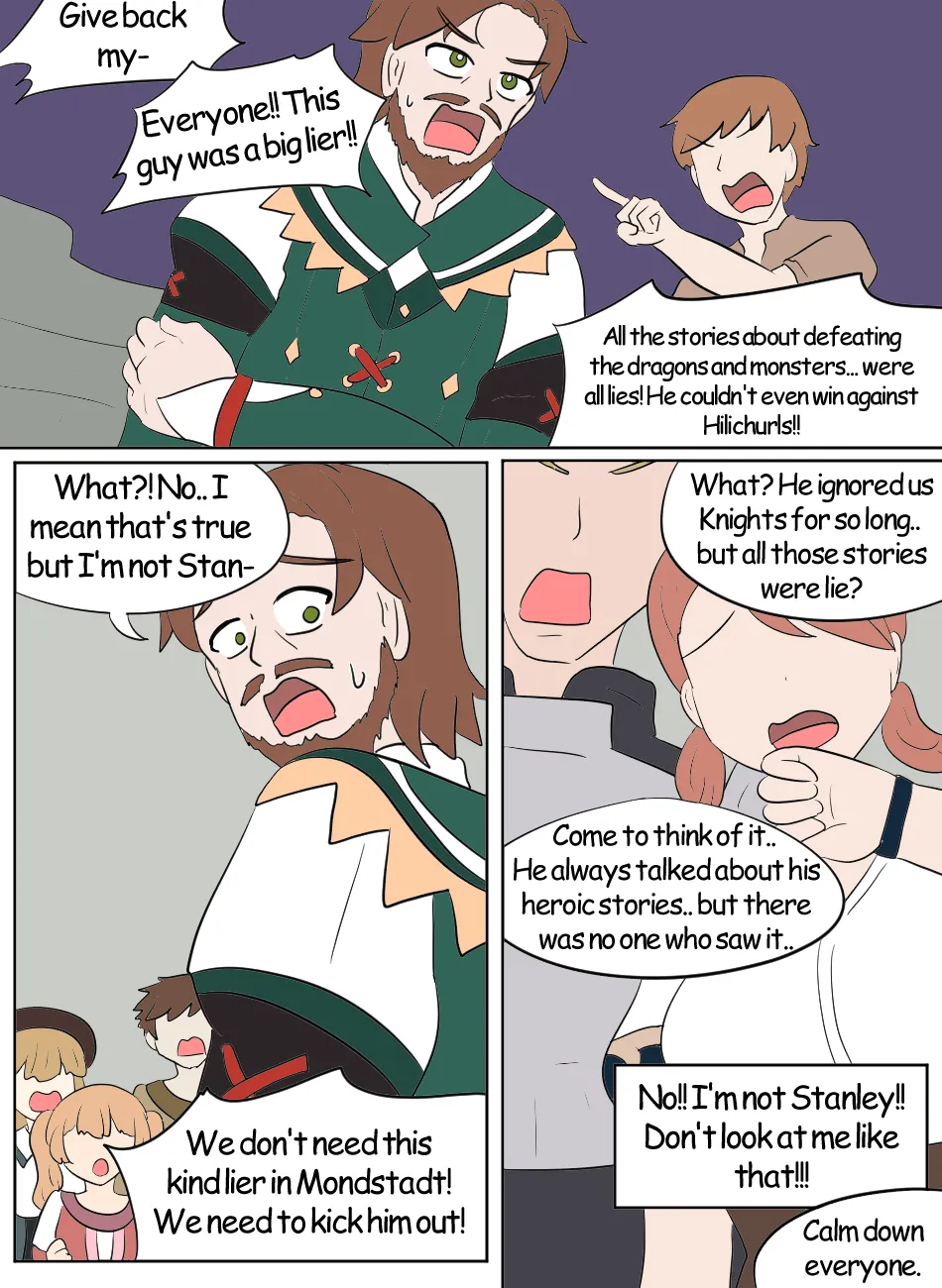 Genshin TSF: Swap-toss page 27 featuring noelle genshin impact parody - body swap full color hentai manga - read online free