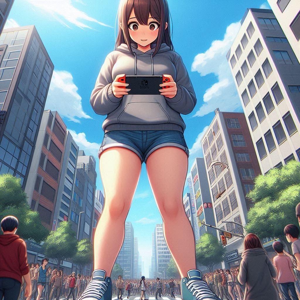 Giantess 10 page 53 - ai generated giantess hentai manga - read online free