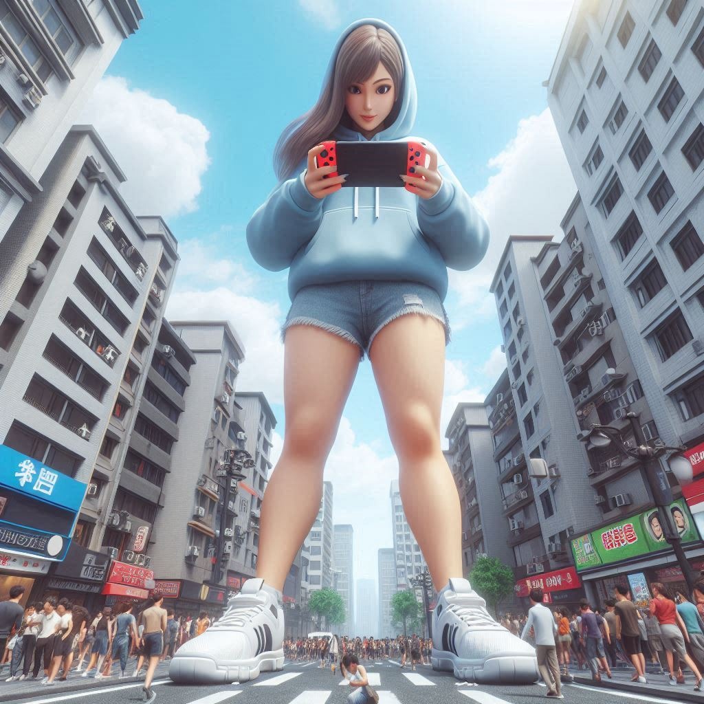 Giantess 10 page 64 - ai generated giantess hentai manga - read online free