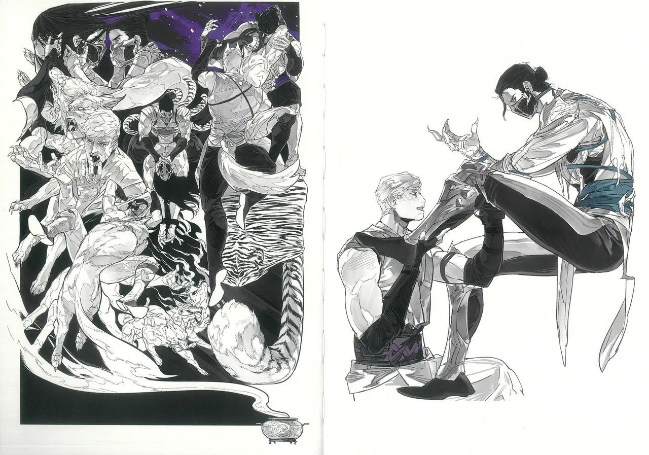 MORTAL KOMBAT page 10 mortal kombat parody - yaoi males only hentai manga - read online free