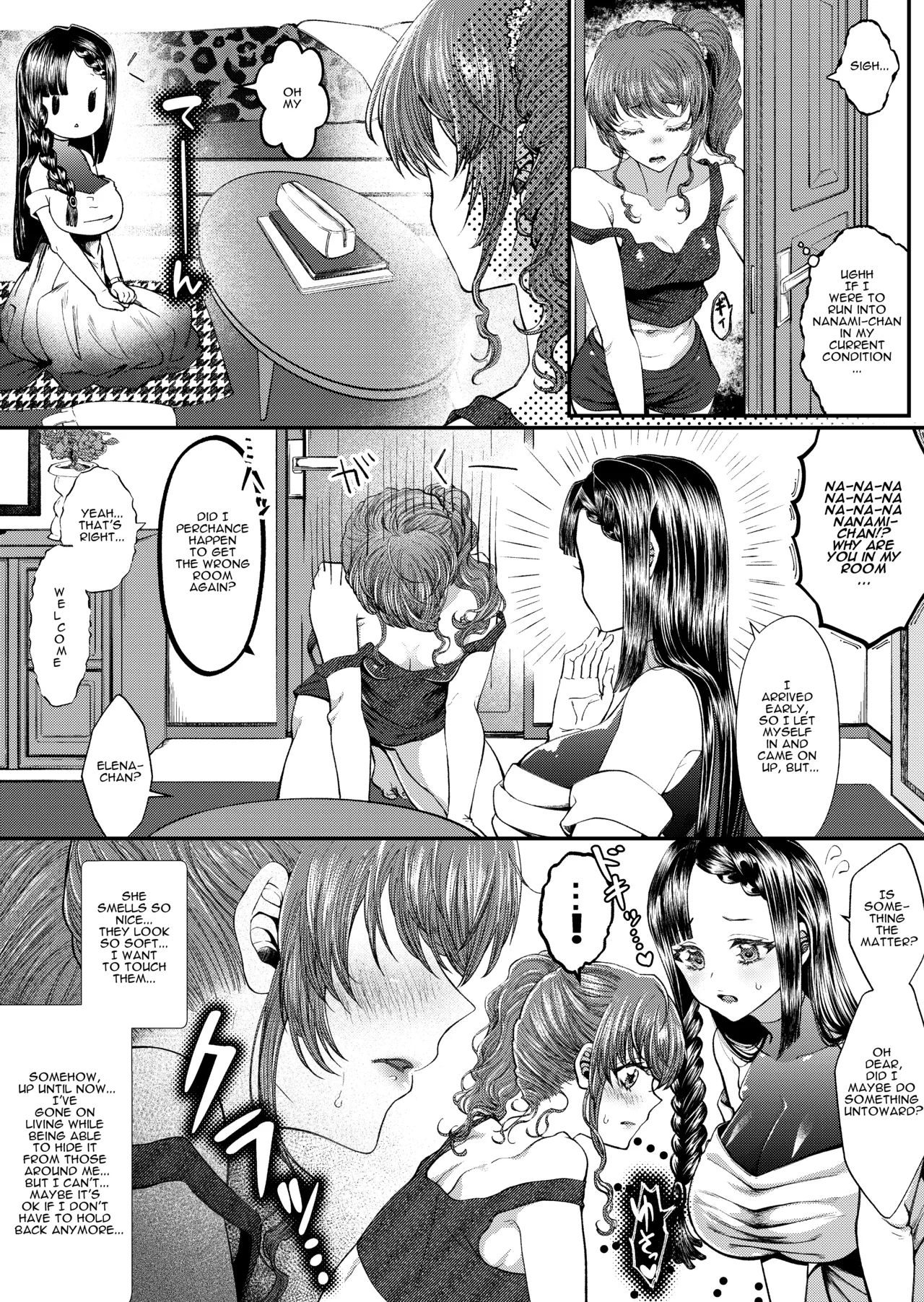 JK Elena and Nanami 1-4 page 10 original parody - big breasts masturbation hentai manga - read online free