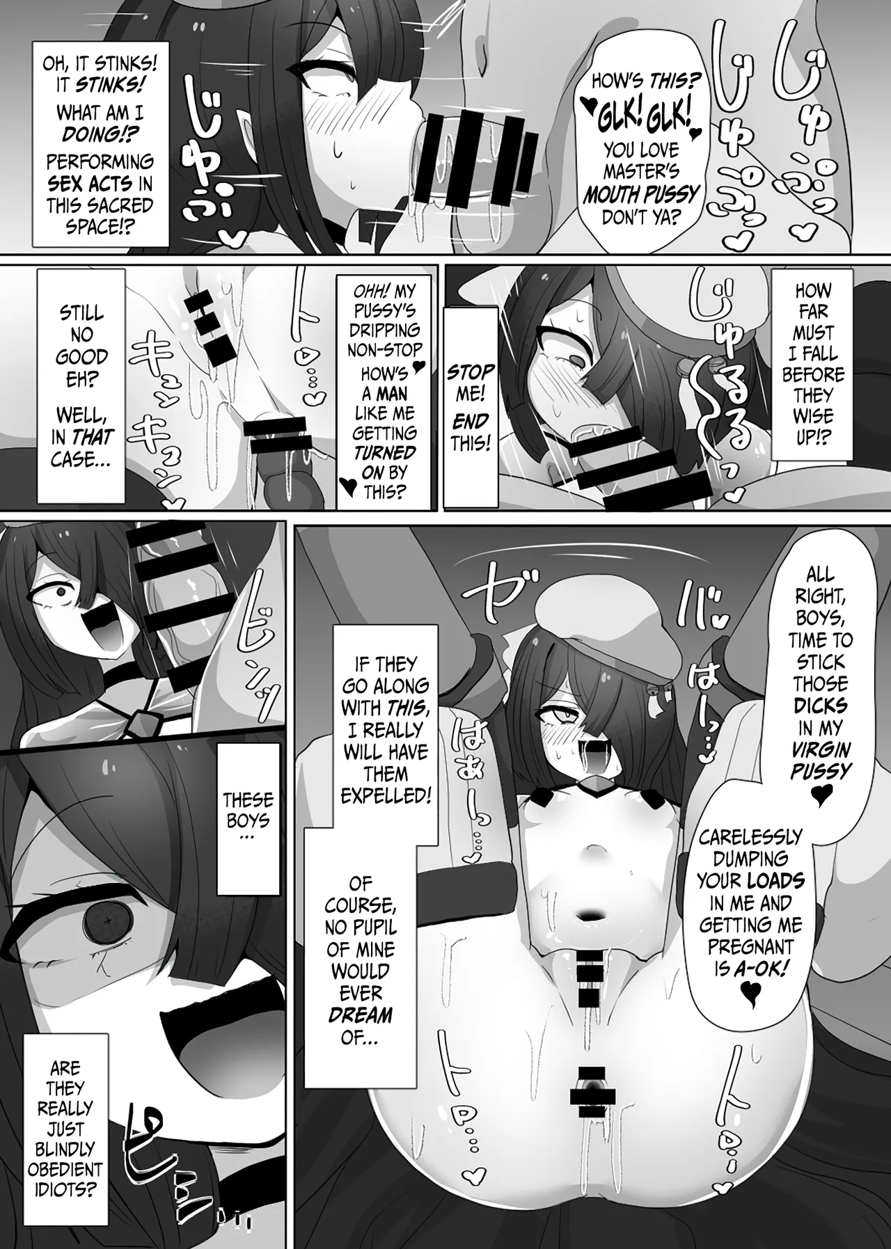 The House of Evil Class Change 5 Parasite Id page 14 original parody - big breasts multi-work series hentai manga - read online free