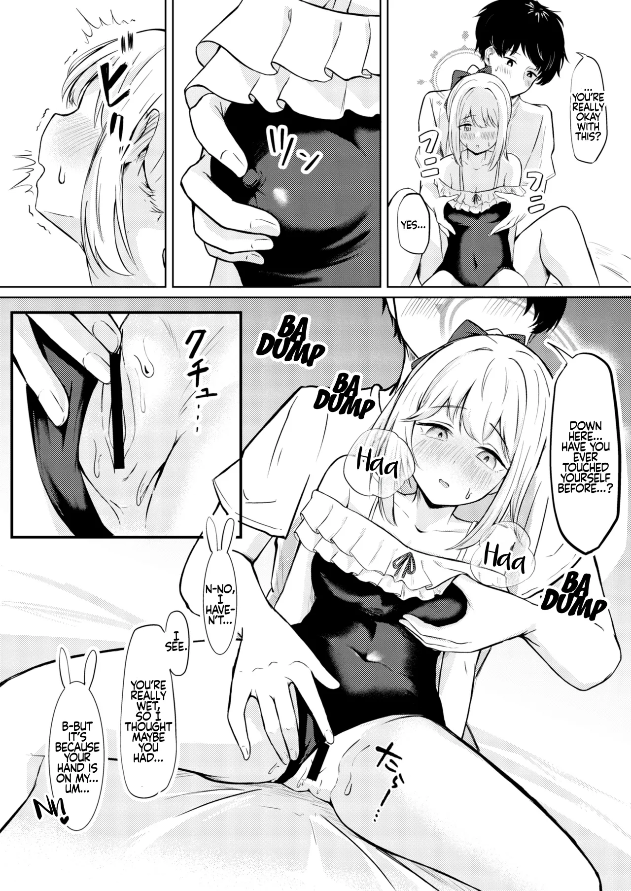 Usagi no Senobi | A Rabbit's Growth page 17 featuring sensei blue archive parody - swimsuit sole female hentai manga - read online free