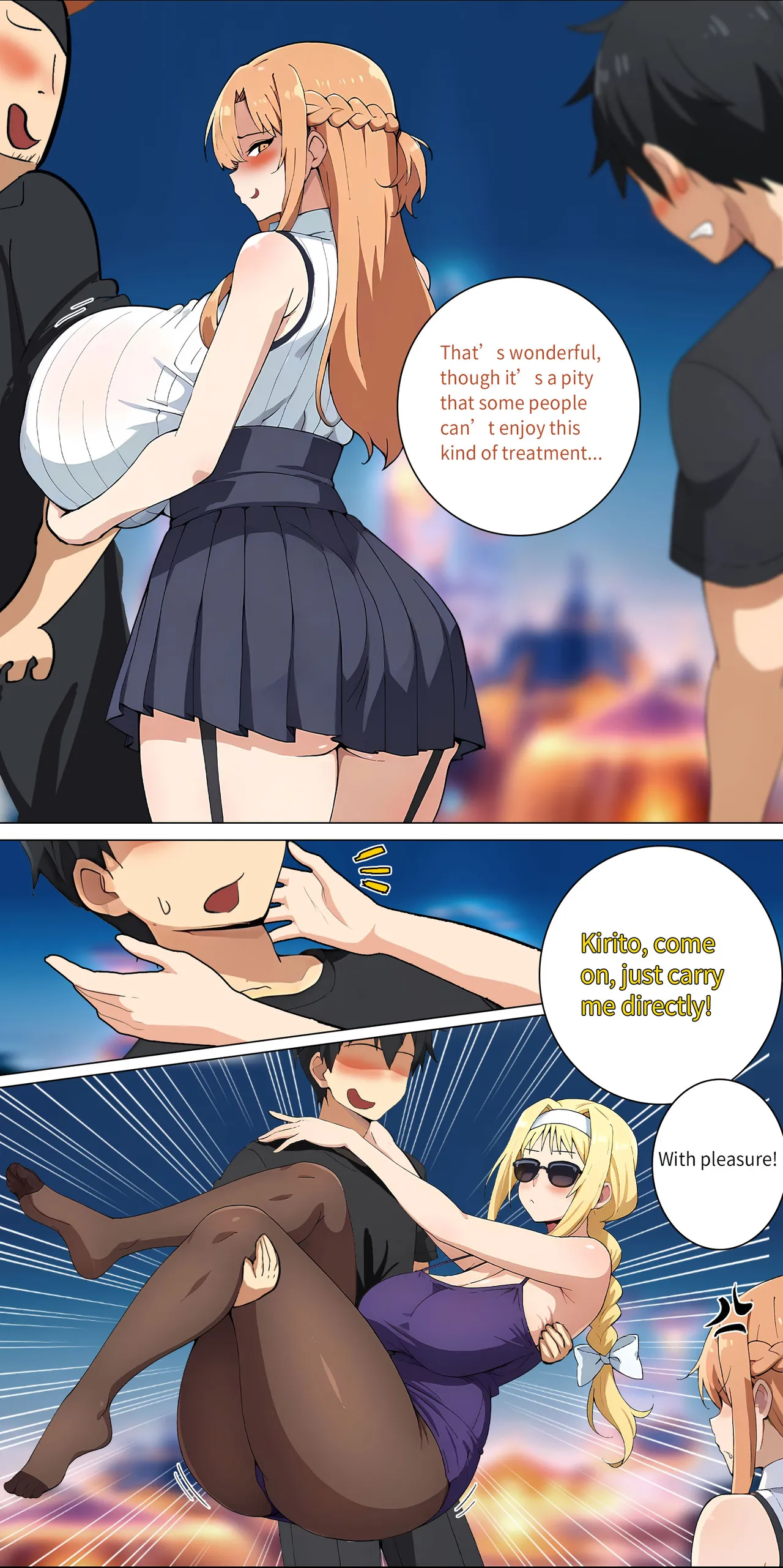 Asuna family 1-25 page 151 featuring asuna yuuki sword art online parody - full color big breasts hentai manga - read online free
