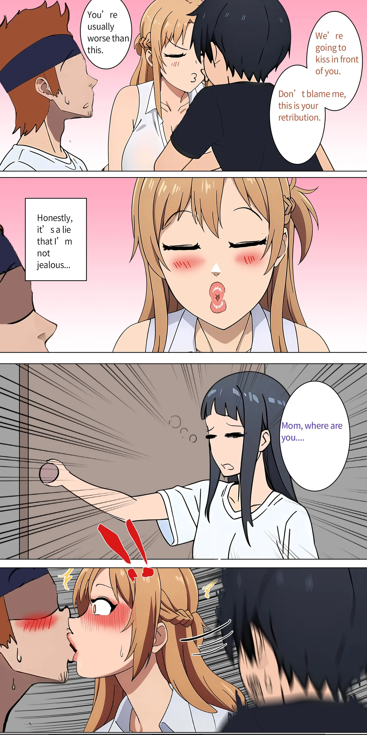 Asuna family 1-25 page 17 featuring asuna yuuki sword art online parody - full color big breasts hentai manga - read online free