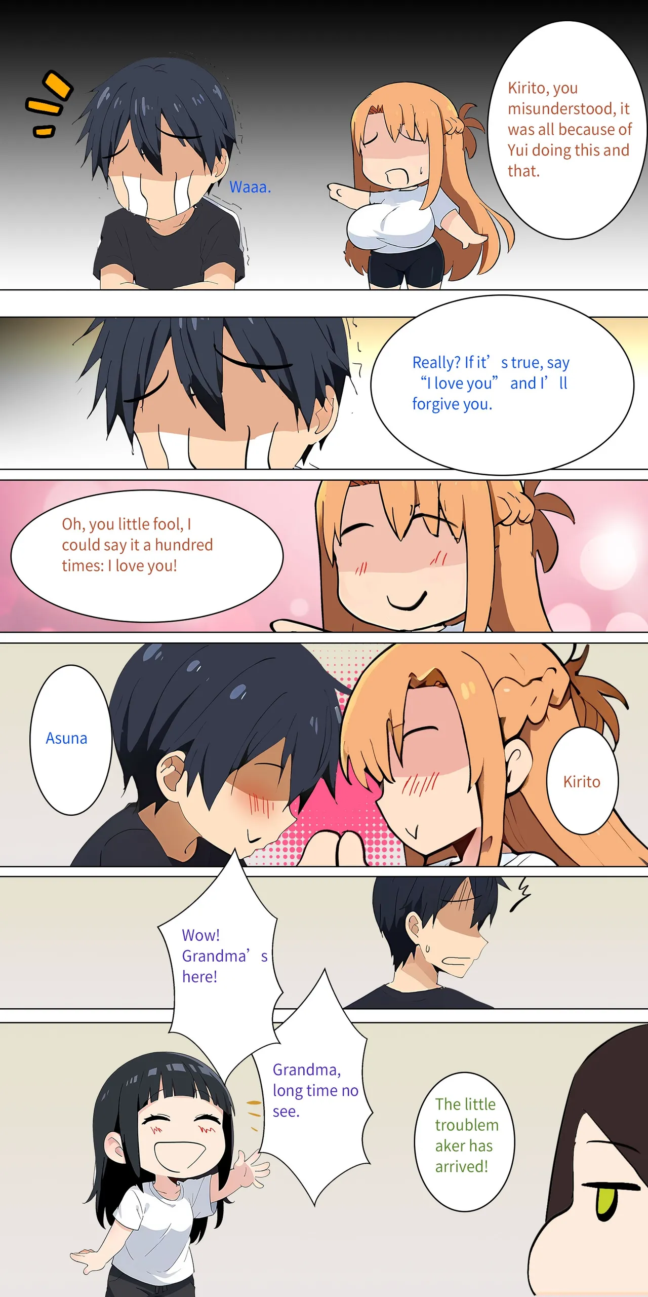 Asuna family 1-25 page 56 featuring asuna yuuki sword art online parody - full color big breasts hentai manga - read online free