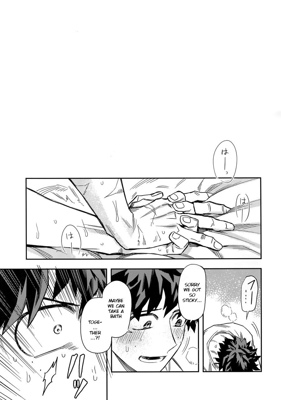 Kuchiguruma ni wa Goyoushin page 24 featuring katsuki bakugou my hero academia parody - muscle freckles hentai manga - read online free