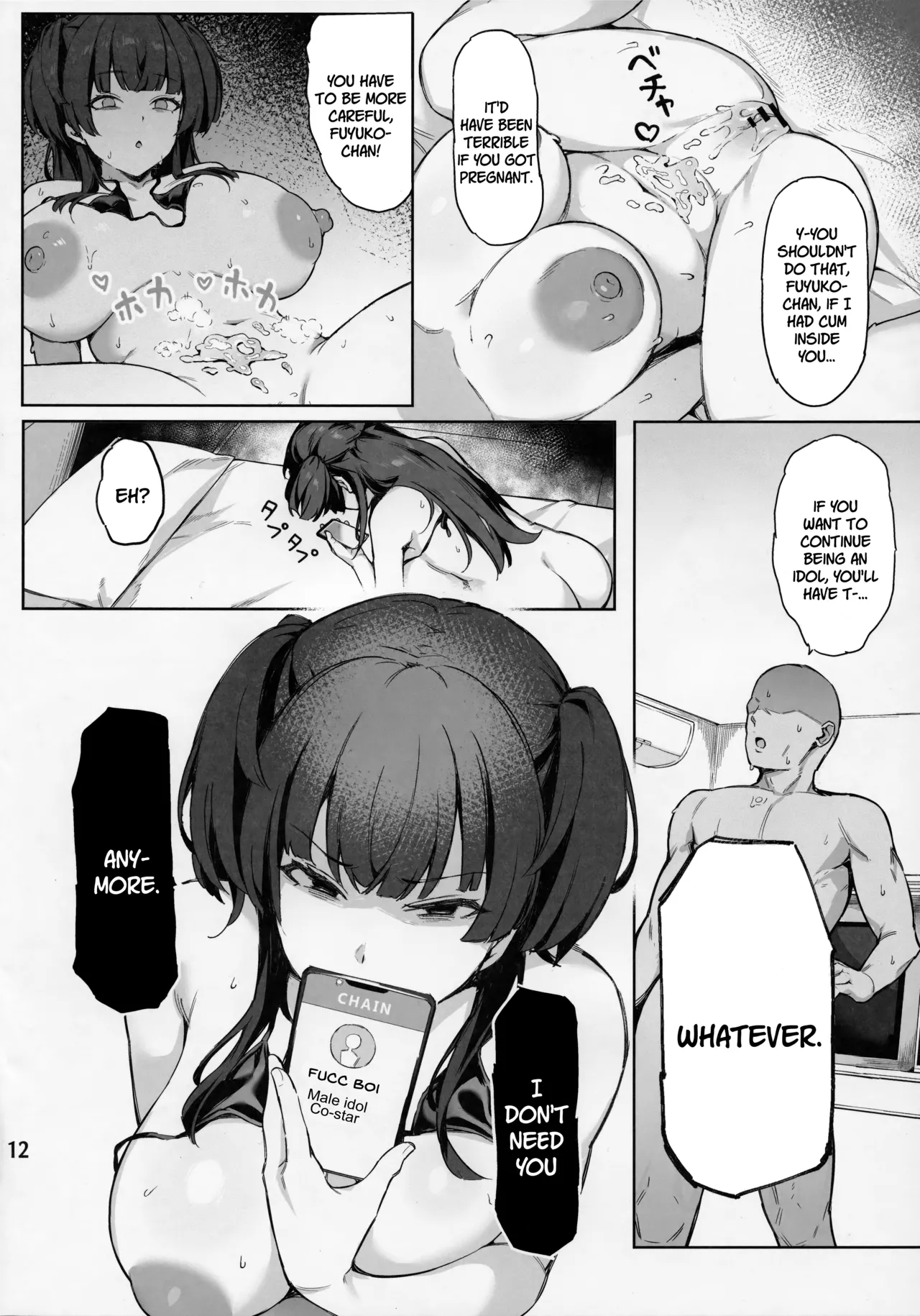 Ai ga Omome no 283 Idol Fuyuko Hen - 283 idols whose love is heavy page 13 featuring producer the idolmaster parody - big breasts facesitting hentai manga - read online free