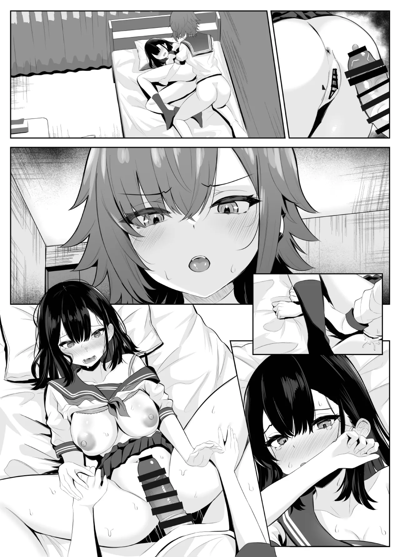 喪失彼女〜記憶喪失の彼女が女先輩にNTRまで〜 page 12 original parody - futanari netorare hentai manga - read online free